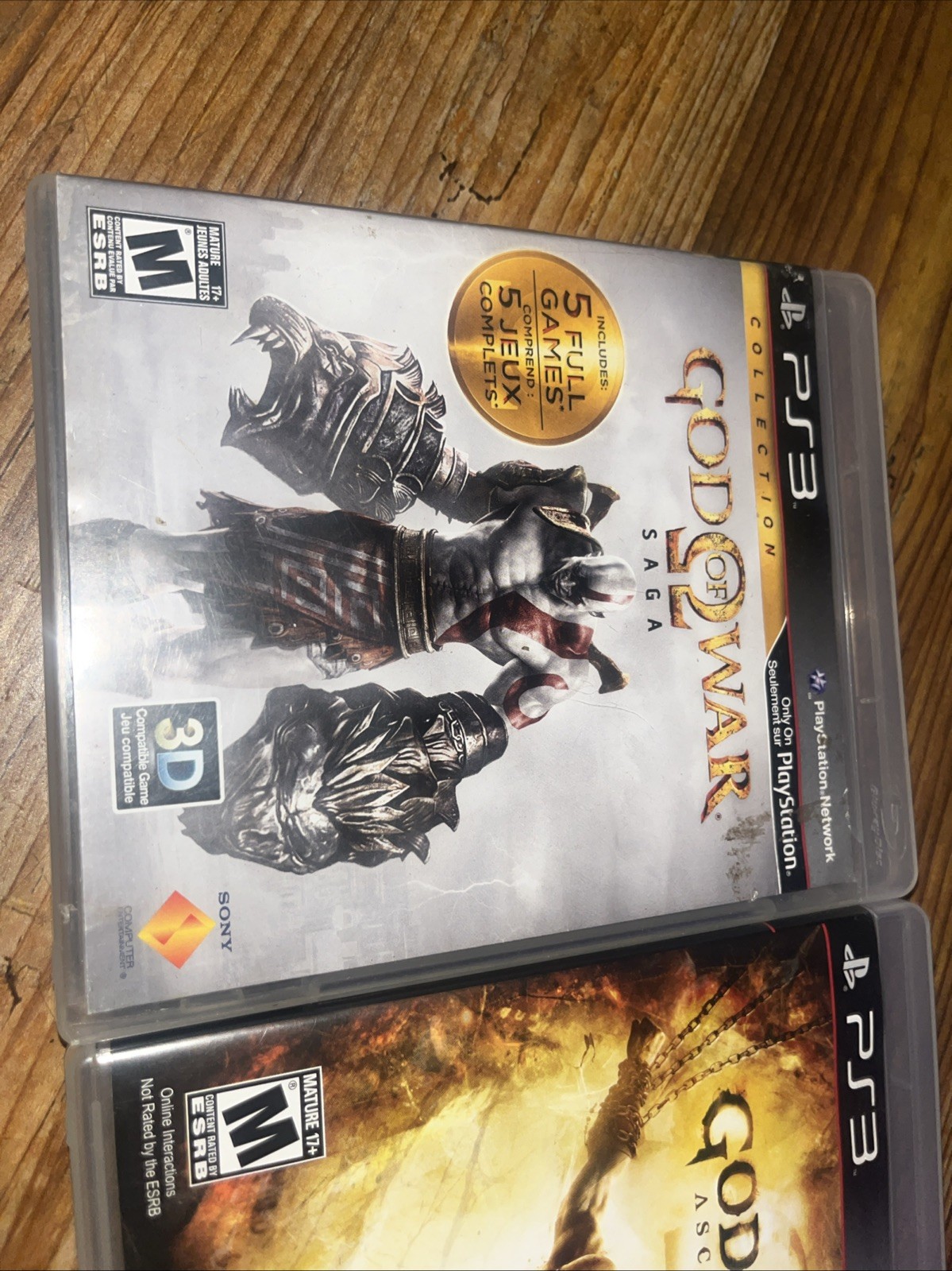 God of War Saga & Ascension – Sony PlayStation 3 PS3 TESTED WORKING!!