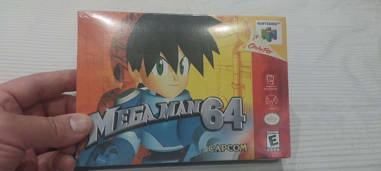 Mega Man 64 (Nintendo 64, 2001) NEW MINT