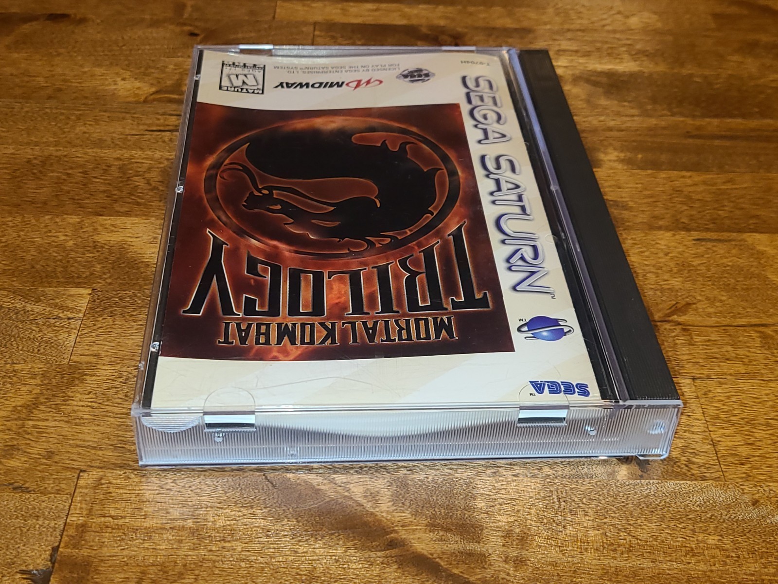 Mortal Kombat Trilogy Sega Saturn Complete CIB w/Reg Card Authentic Good Shape