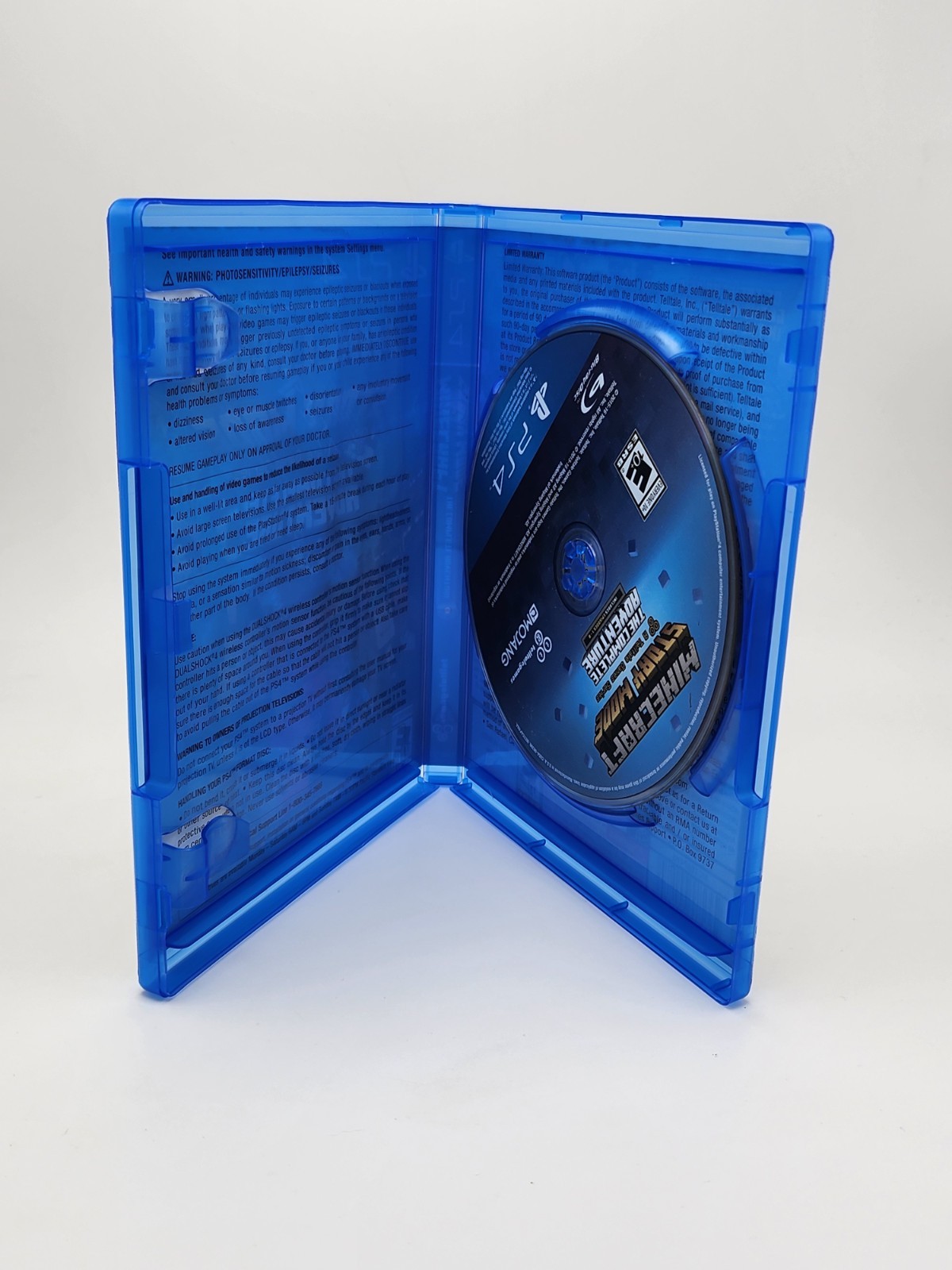 Minecraft: Story Mode – The Complete Adventure (PlayStation 4, 2016) PS4 Works