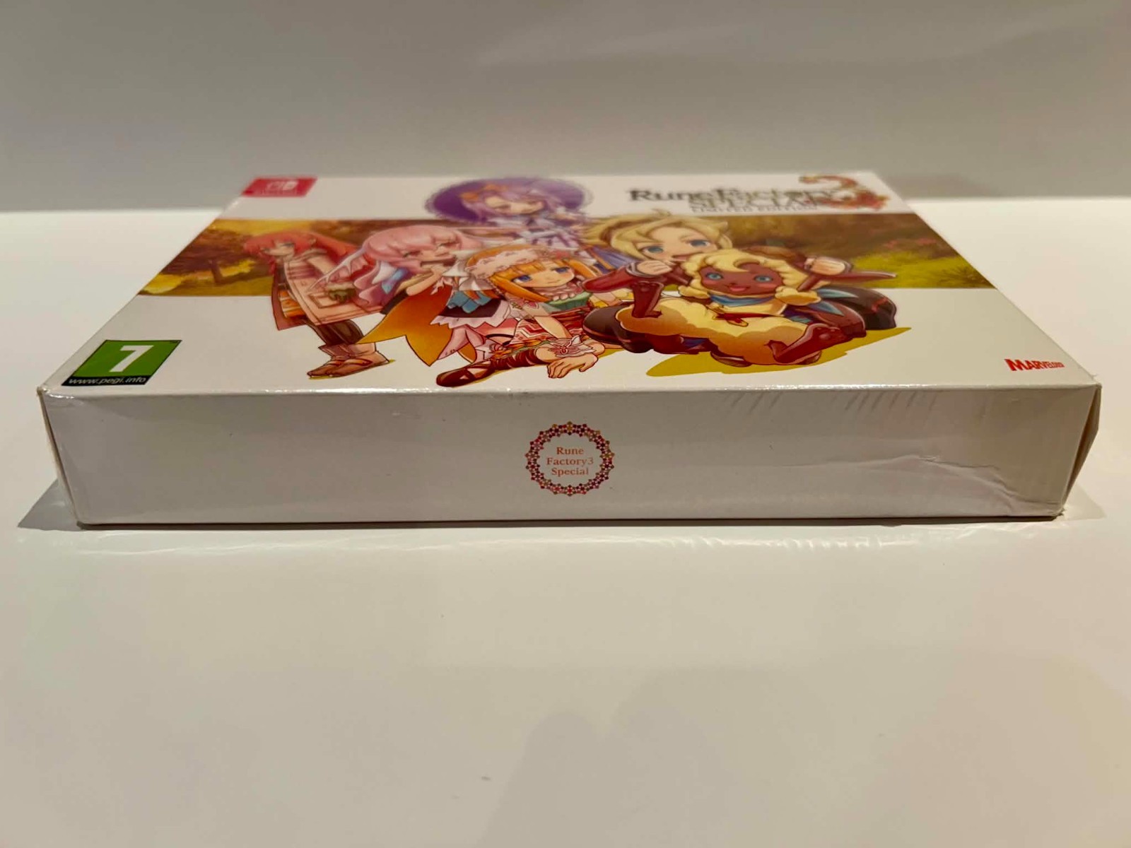 Rune Factory 3 Special Limited Edition PAL Region Free Switch Box Damage