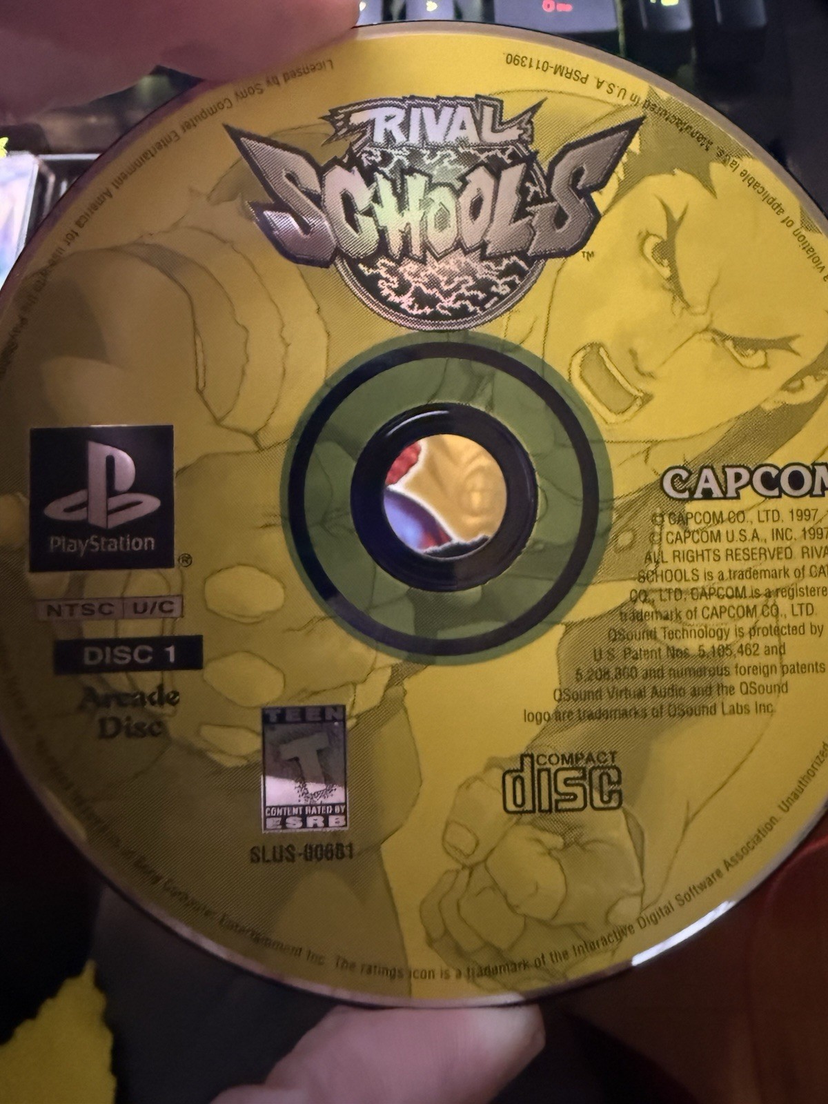 Rival Schools (Sony PlayStation 1, 1998)