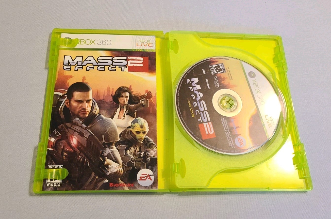 Mass Effect 2 (Microsoft Xbox 360, 2010)/ CIB/ TESTED AND WORKS