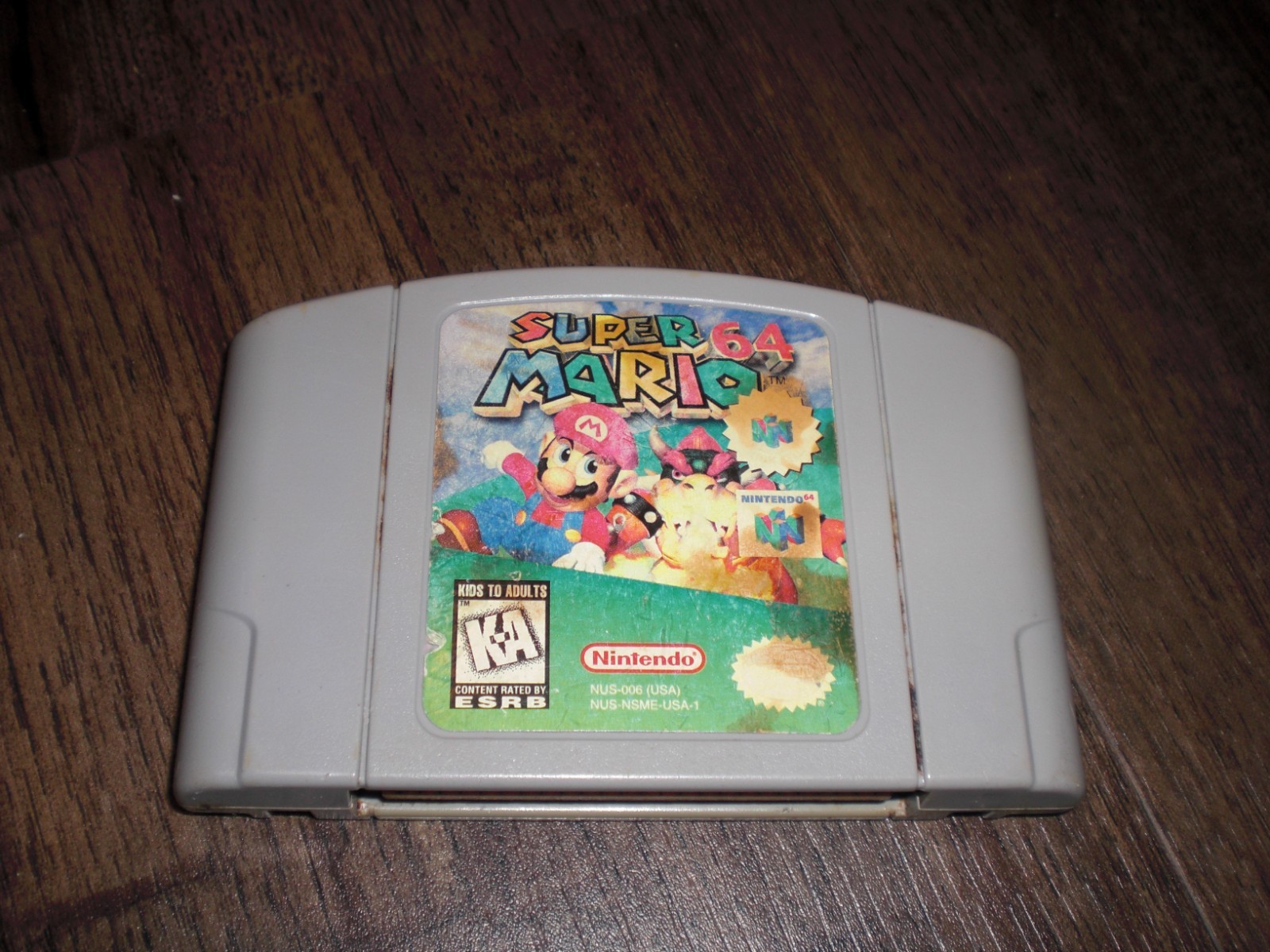 AUTHENTIC Super Mario 64 Game 4 Nintendo 64 N64 Console System Original GENUINE
