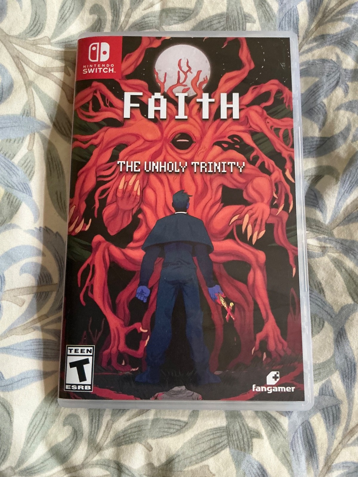 Faith The Unholy Trinity, Nintendo Switch, USA ESRB Fangamer, open but complete