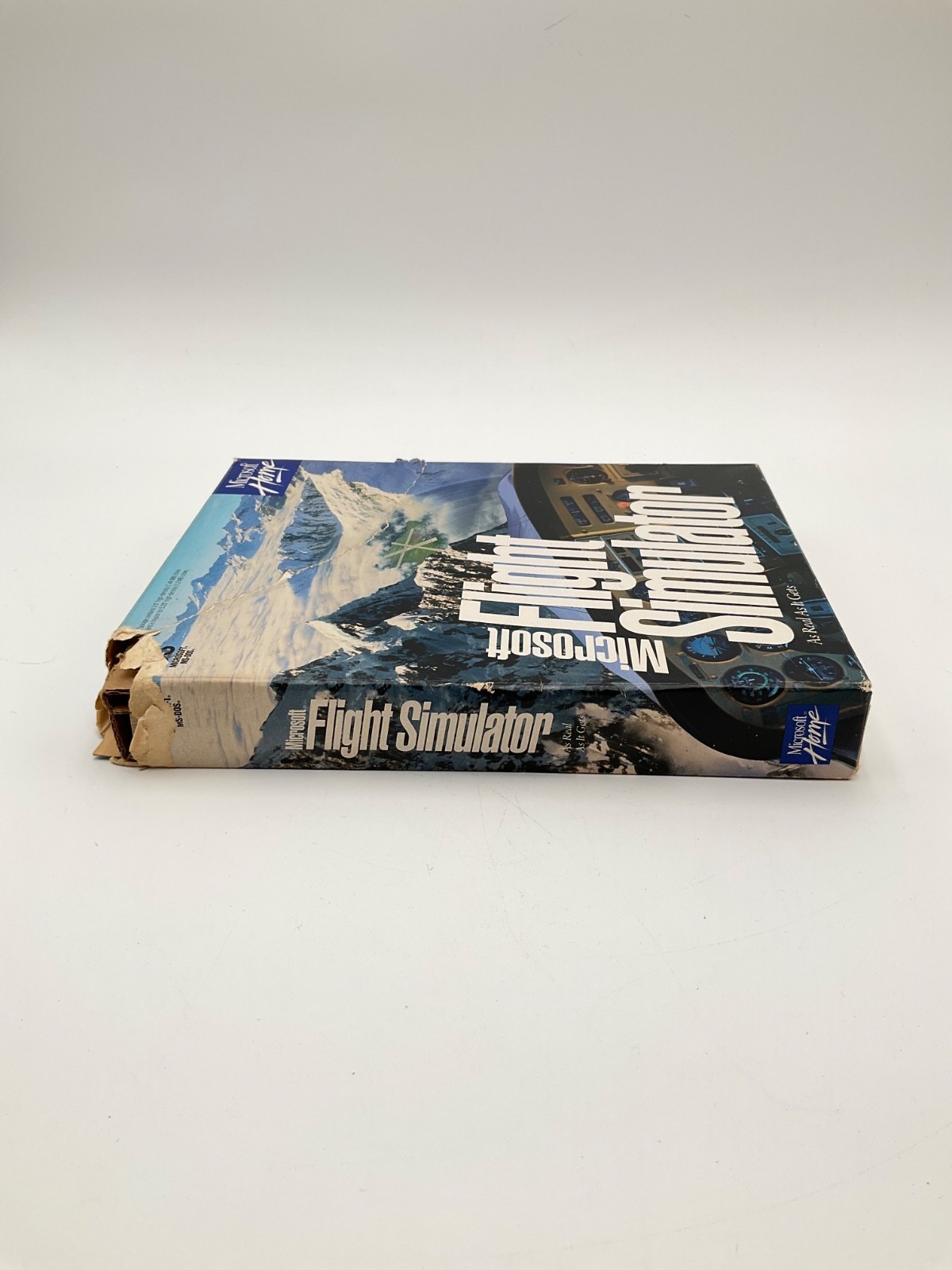 Microsoft Flight Simulator 1993 – MS-DOS Floppy Disk – Acceptable Condition -PC