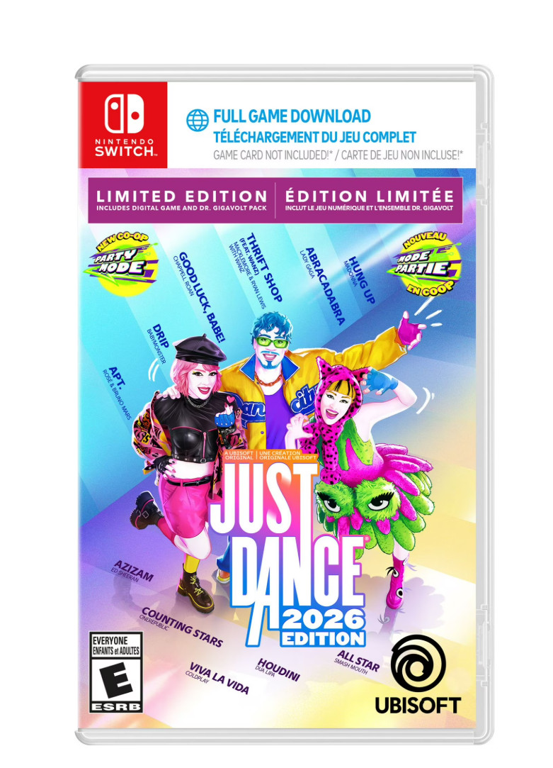 Just Dance 2026 LE Bilingual (Code-In-Box) – Nintendo Switch