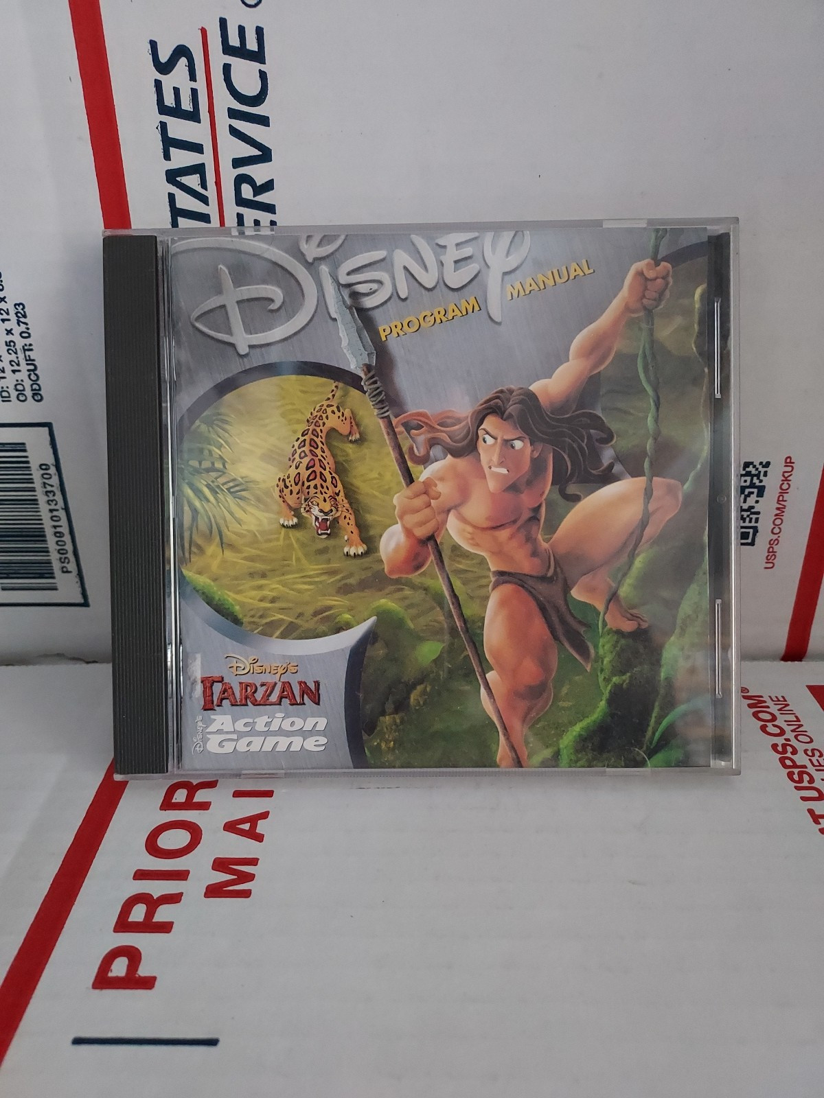 Disney’s Vintage Tarzan Action Game (No Key Codes) – PC Video Game Used – #62j