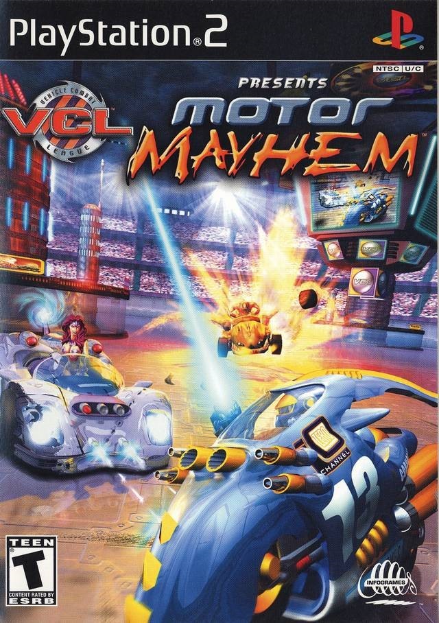 Motor Mayhem: Vehicular Combat League – Playstation 2 Game Complete