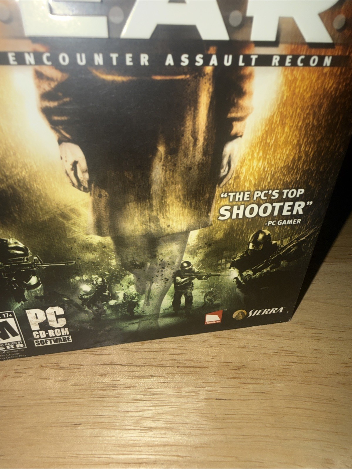 F.E.A.R.: First Encounter Assault Recon (PC, 2005) Box, Booklet And Working Game