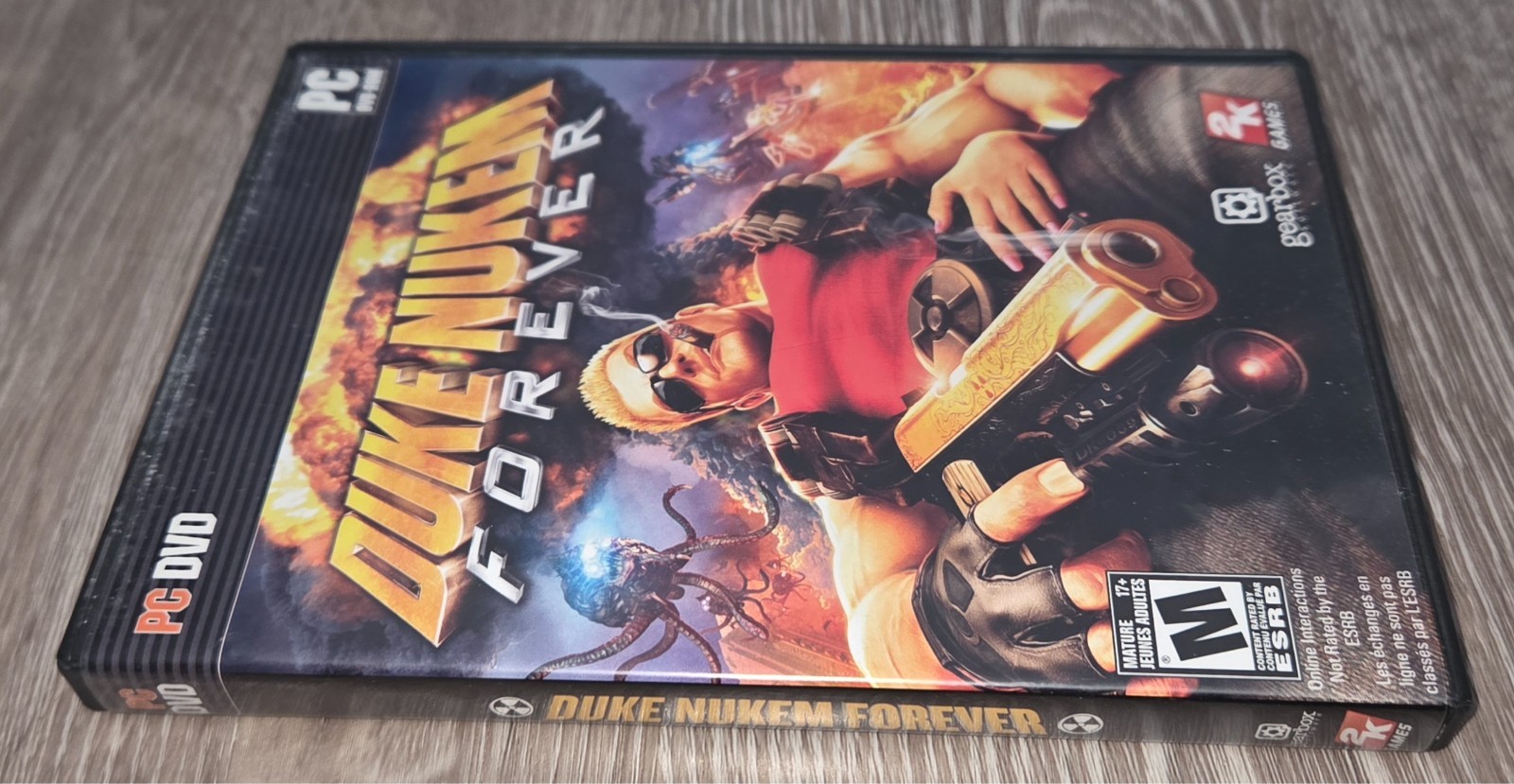 Duke Nukem Forever (2011 PC DVD-ROM) Complete With Manual- Good