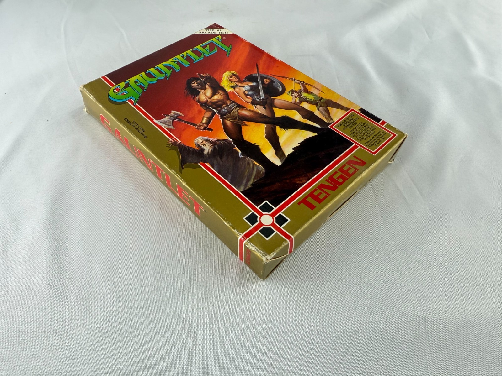 Gauntlet – NES CIB (Tengen) – Very Good Condition