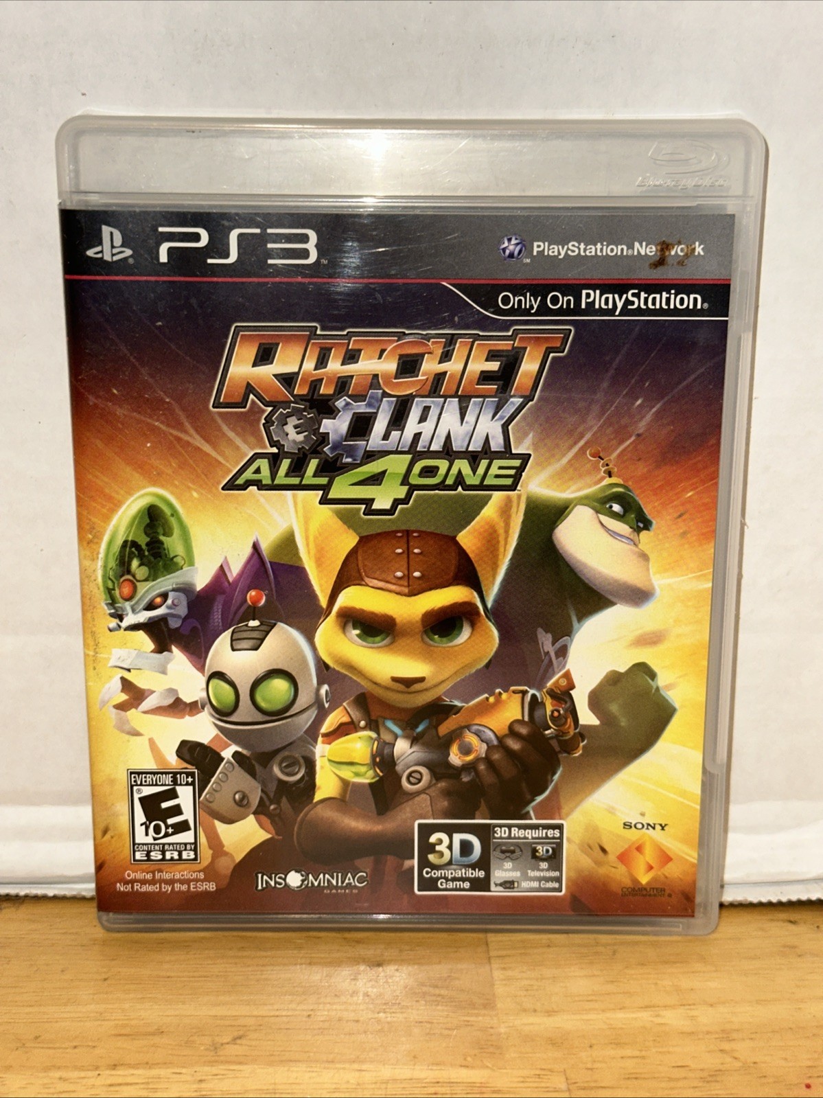 Ratchet & Clank: All 4 One (Sony PlayStation 3, 2011) Complete Tested