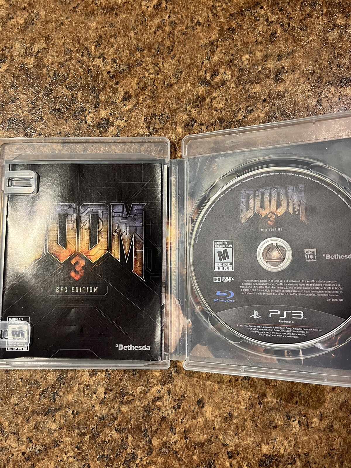 Doom 3 — BFG Edition (Sony PlayStation 3, 2012)