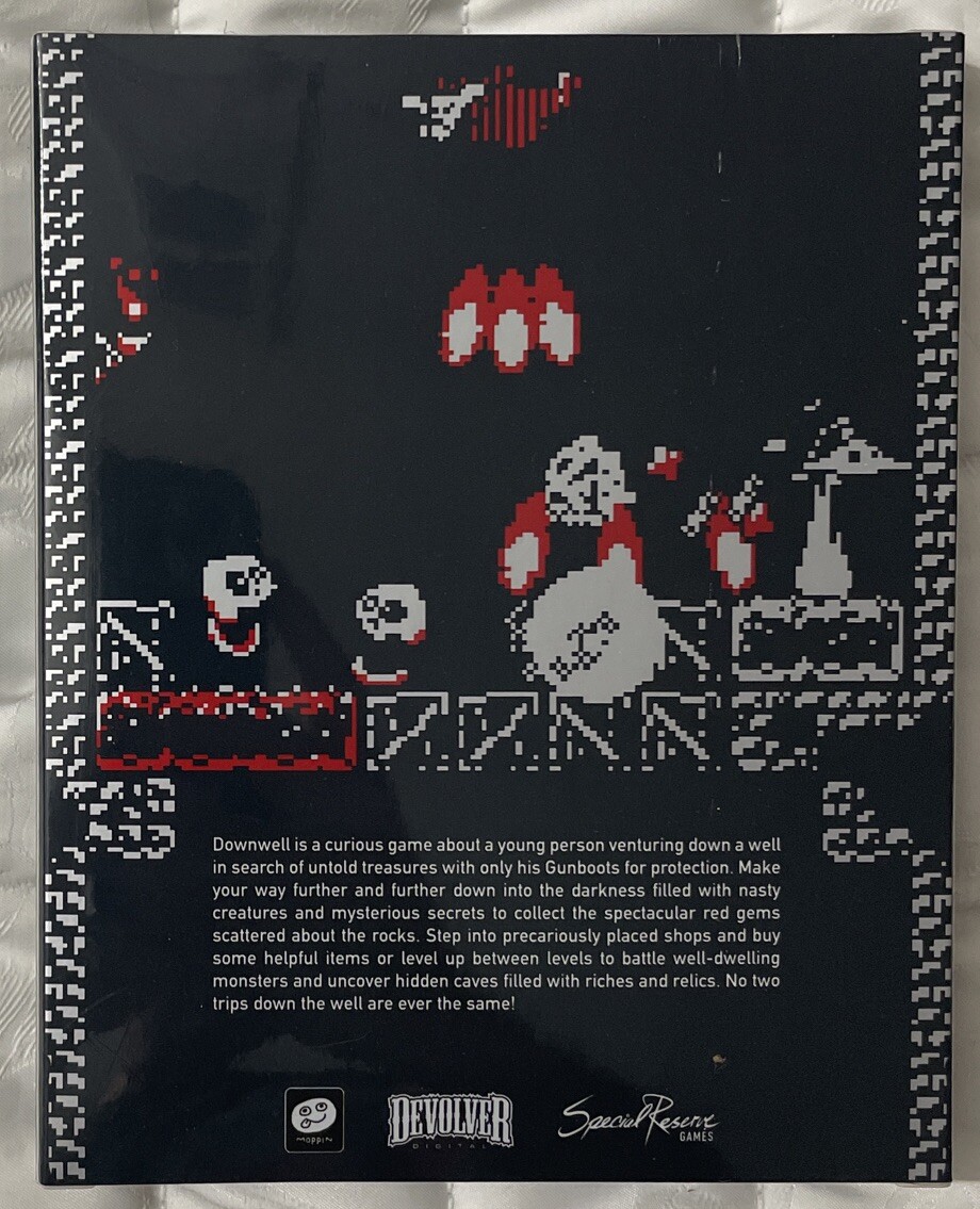 Downwell PS4 Collector’s Edition Special Reserve Games Limited Run New Sealed