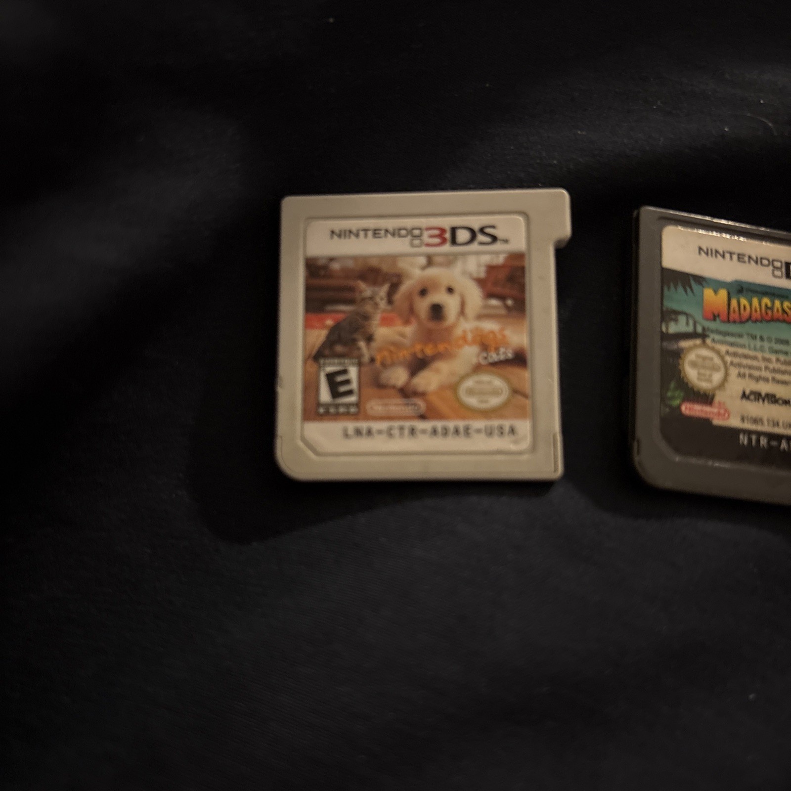 Lot Of 4 DS/3DS Games ; Nintendogs + Cats, Madagascar, Mario&Luigi, Zelda