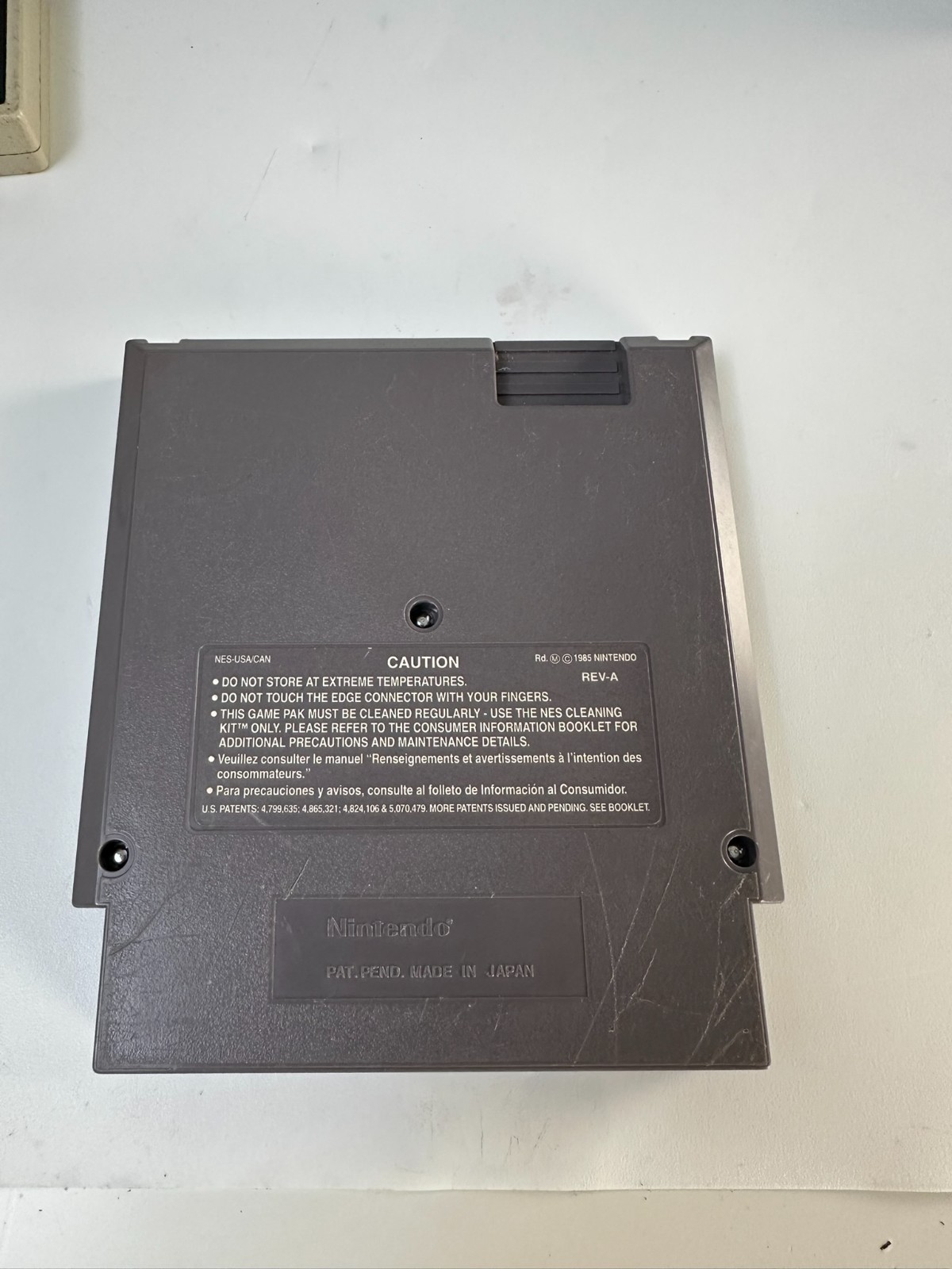 Konami Zen Intergalactic Ninja NES Game Cartridge Authentic Tested USA
