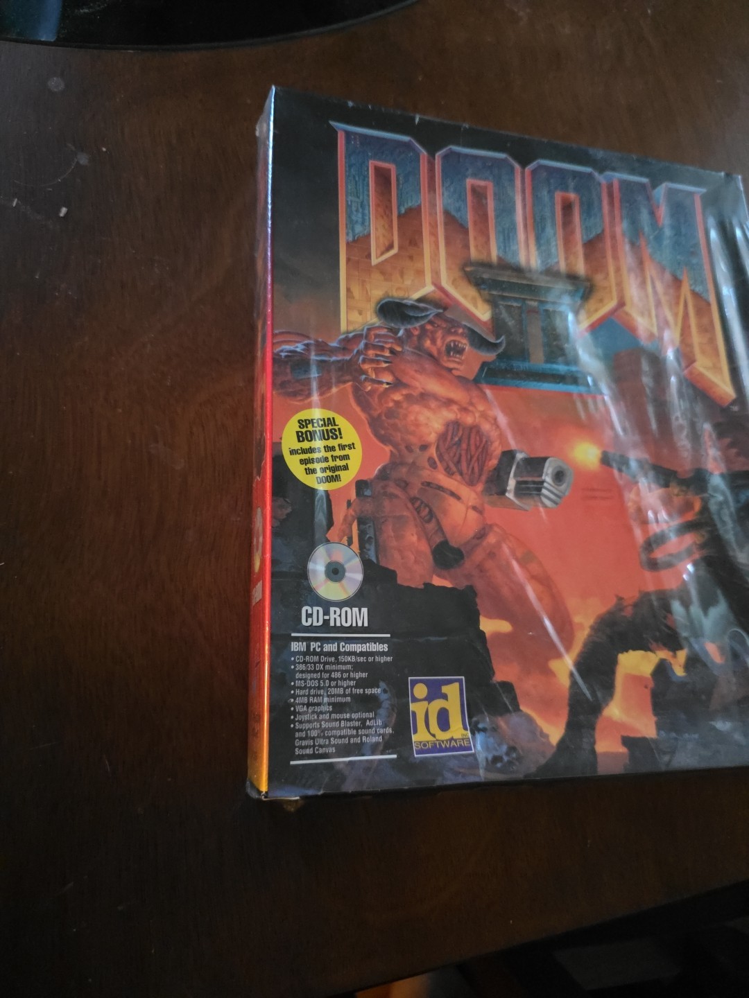 Doom II – Factory Sealed – IBM CD-ROM – Big Box PC – 1994 ID Software