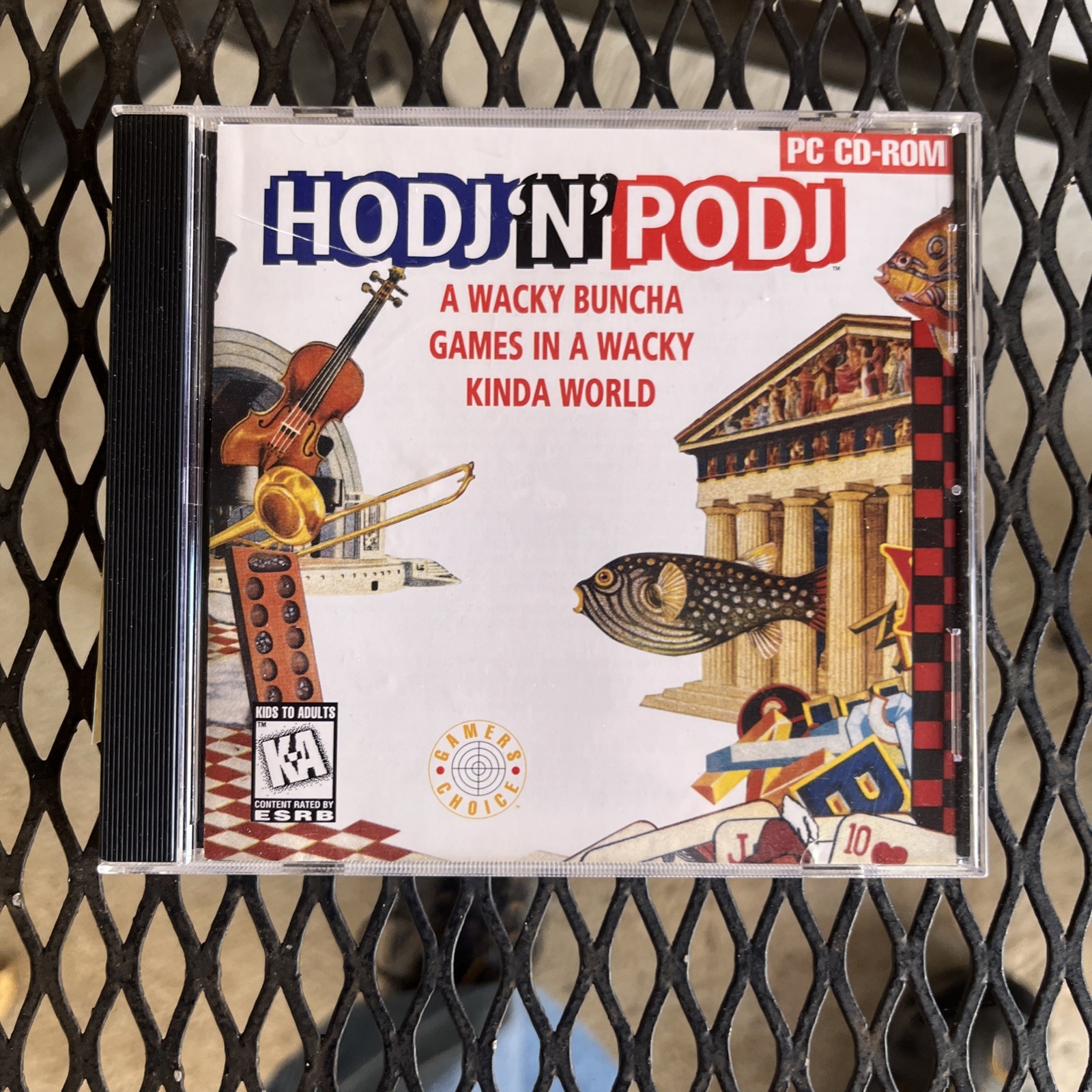 Hodj ‘N’ Podj Wacky Buncha Games in a Wacky Kinda World CD-ROM VERY GOOD