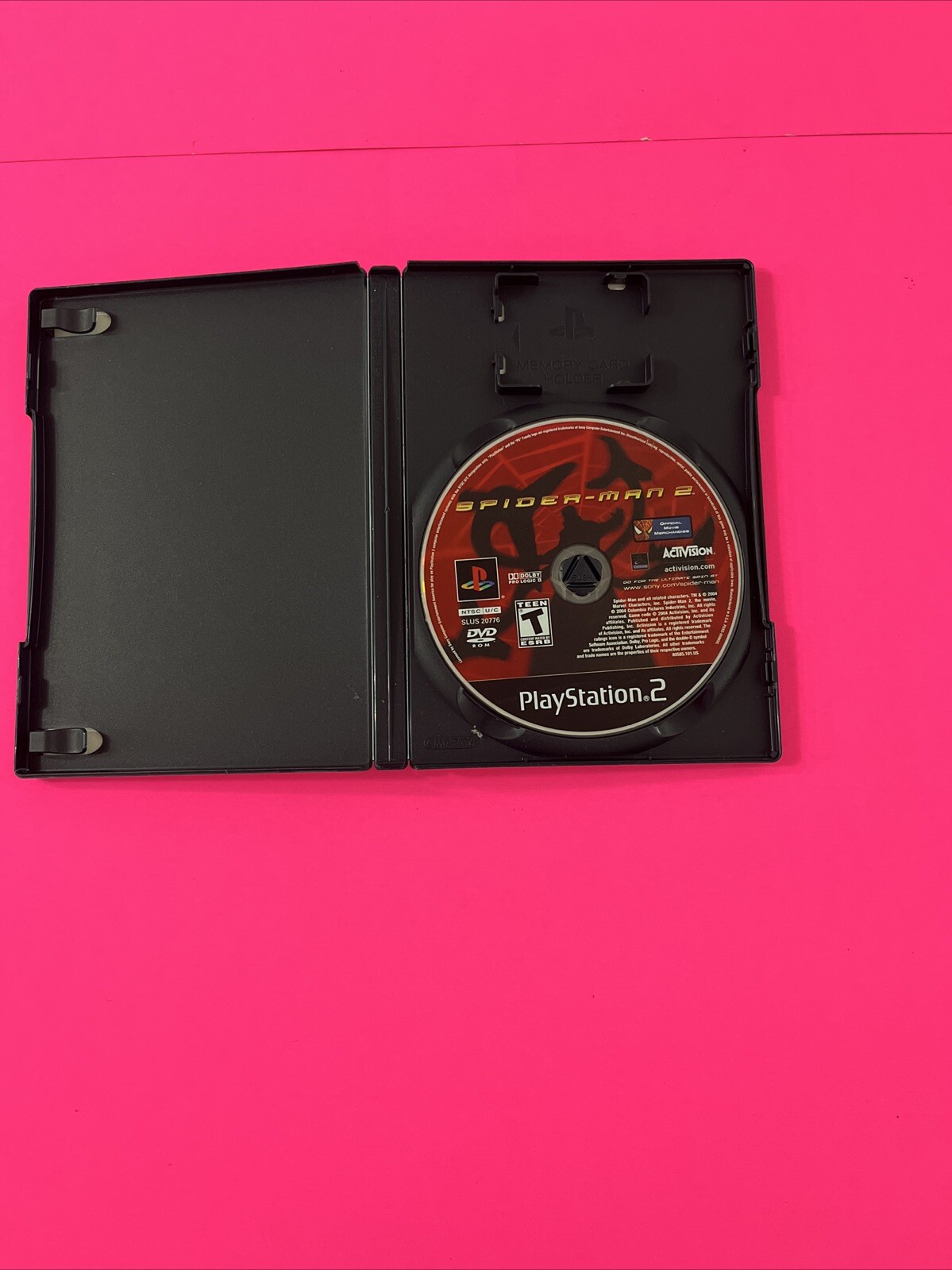 Spider-Man 2 (PlayStation 2, 2004) PS2 Black Label
