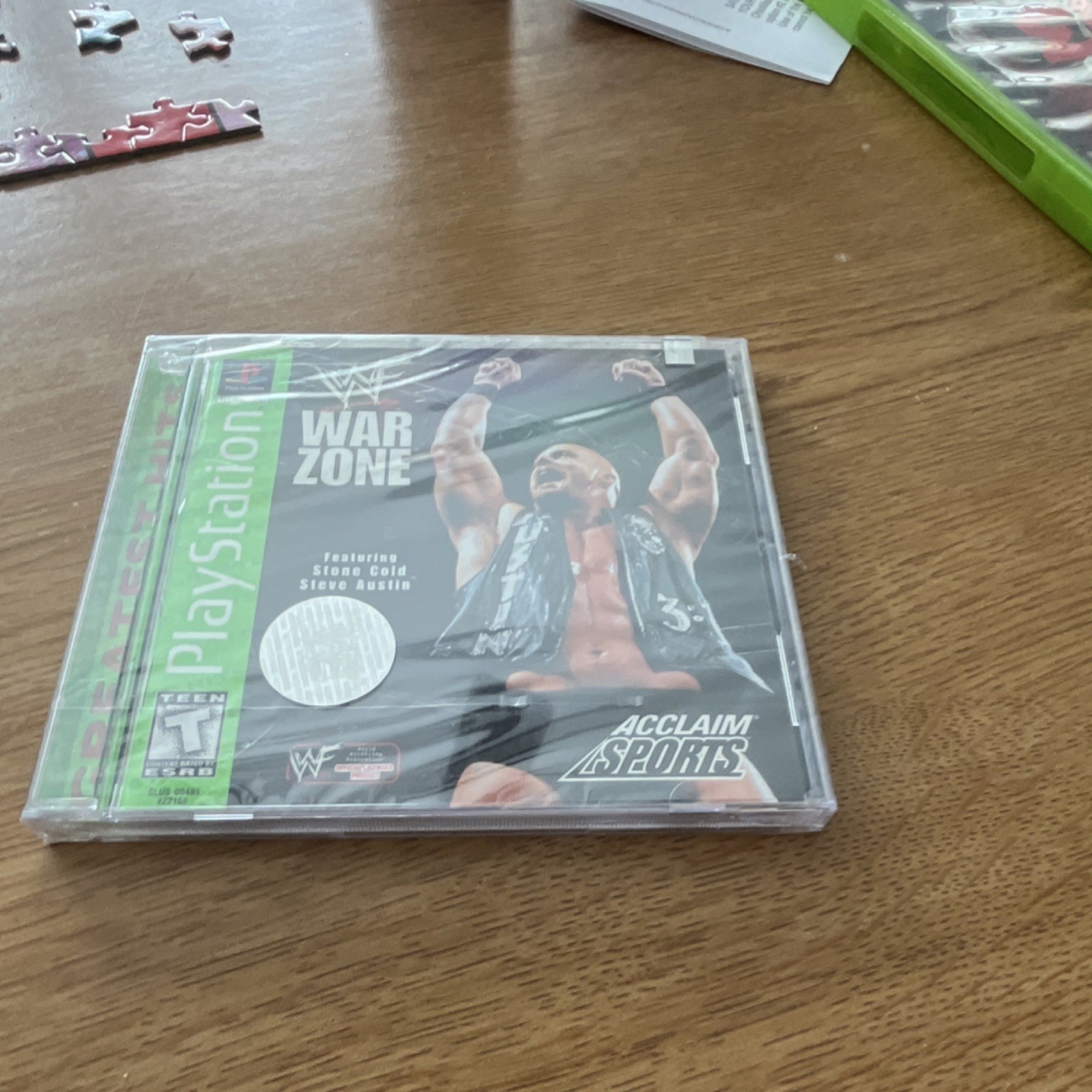 Sony PlayStation 1 WWF War Zone Greatest Hits Wrestling Game Acclaim Sports