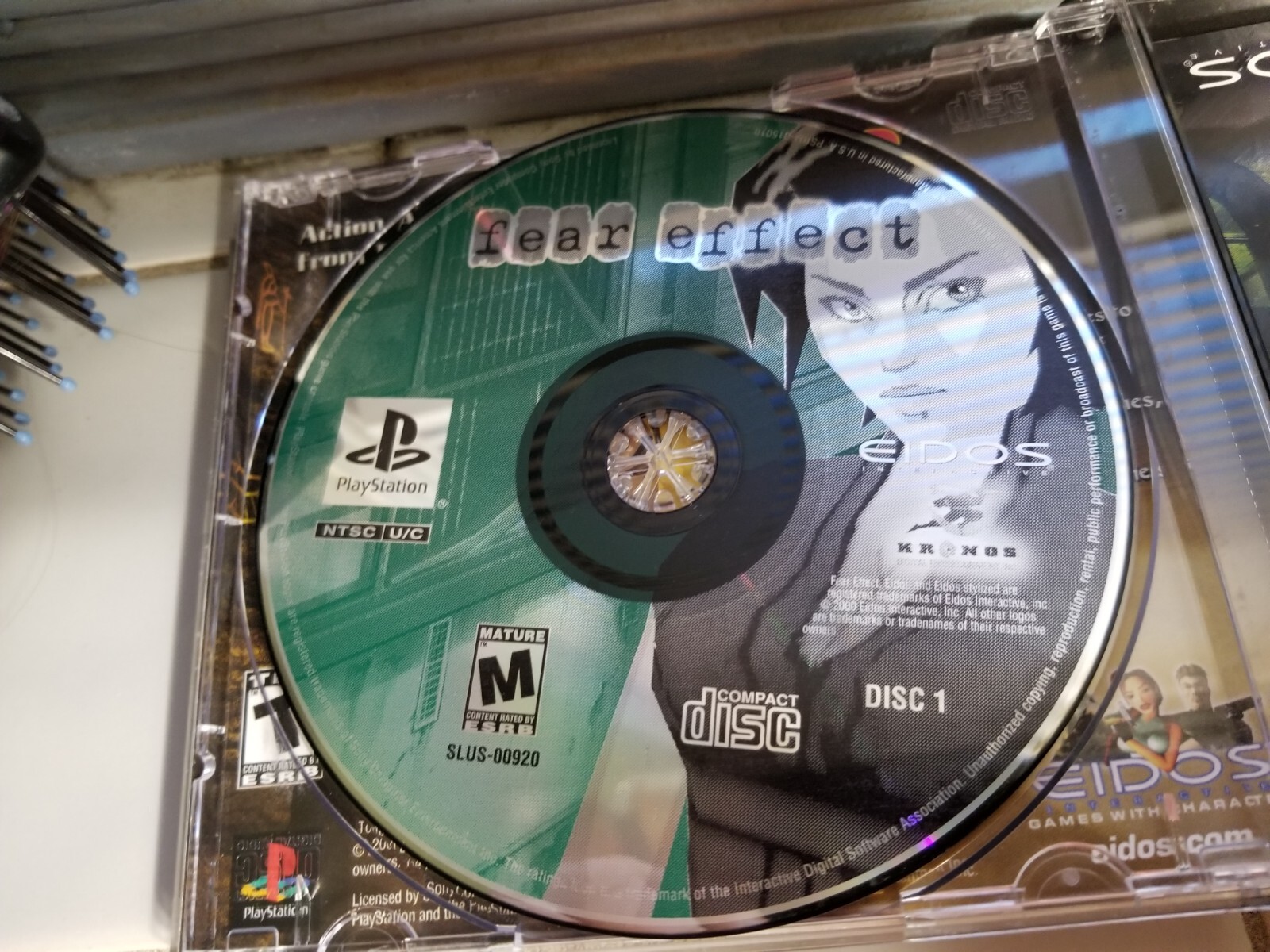 Fear Effect (Sony PlayStation 1, 2000) Complete