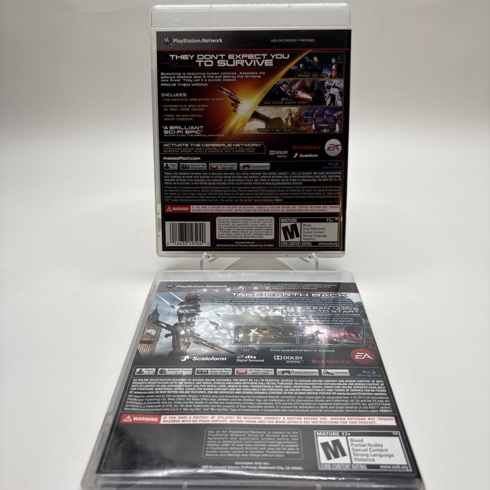 Mass Effect 2 & 3 PlayStation 3 PS3 CIB Complete