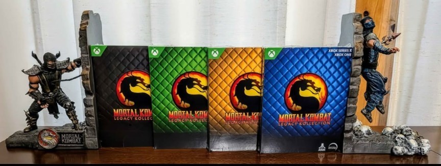 4 *SEALED* Mortal Kombat Legacy Kollection Games – Xbox