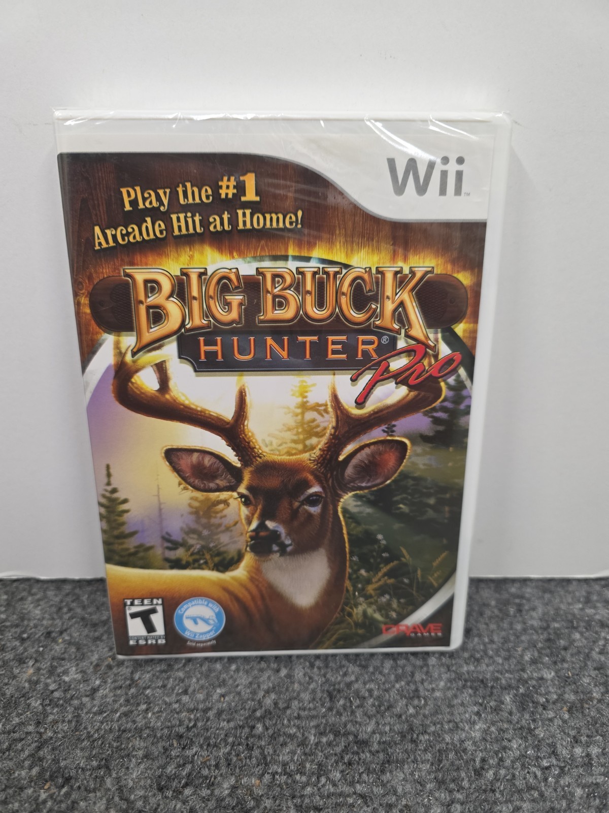 Wii Big Buck Hunter Pro (Nintendo Wii, 2010) NEW SEALED