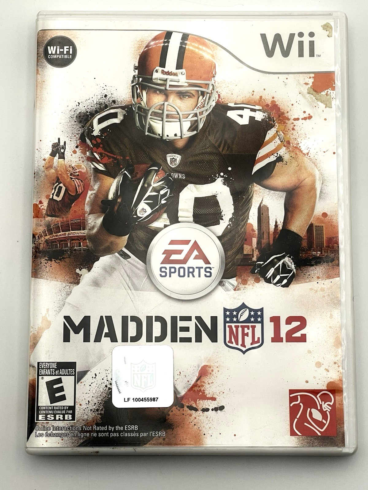 Madden NFL 12 (Nintendo Wii) No Manual Tested