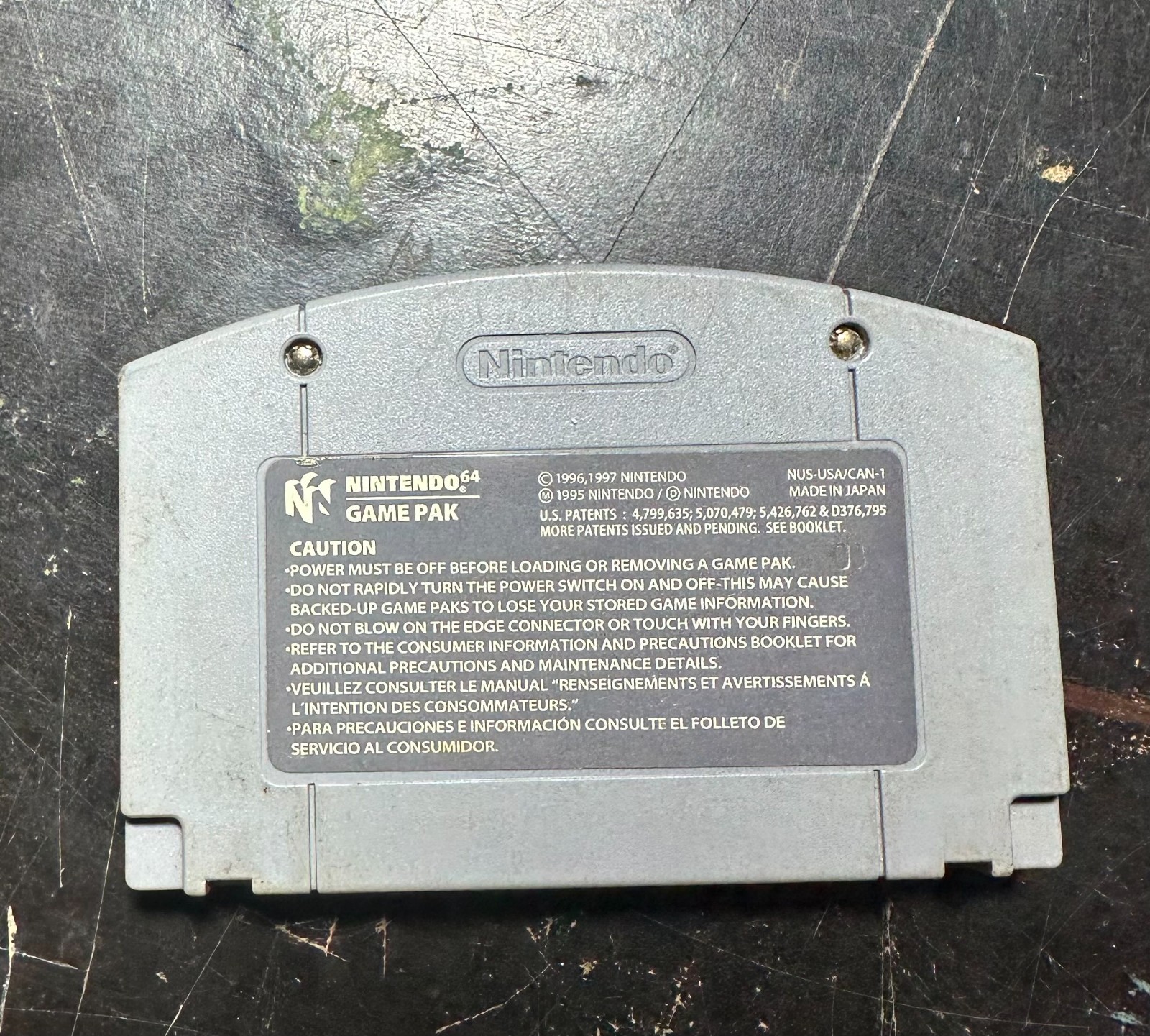 Mega Man 64 – Nintendo 64 – Authentic – Excellent Condition – Tested – N64