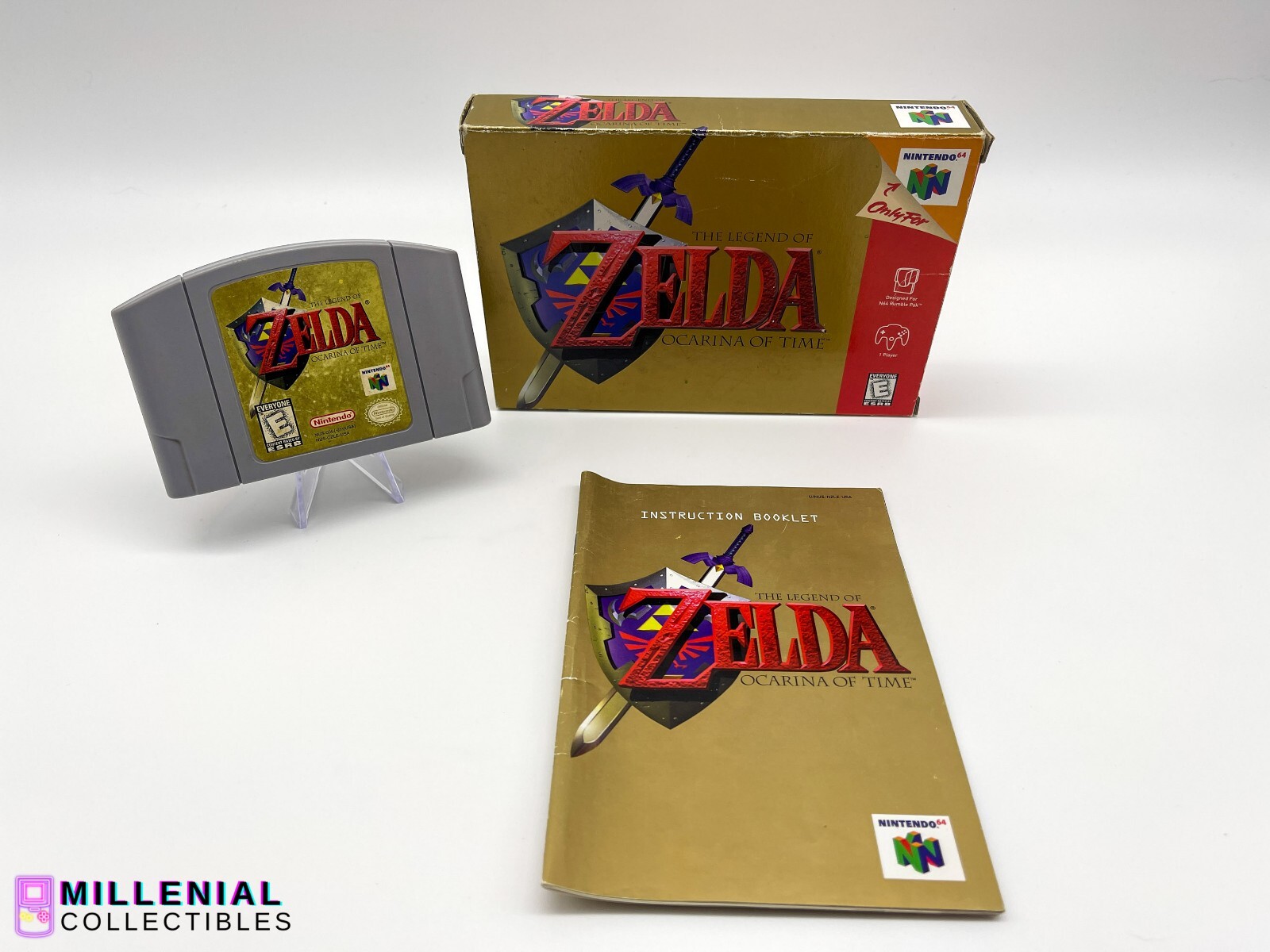 Legend of Zelda Ocarina Of Time Nintendo 64 CIB