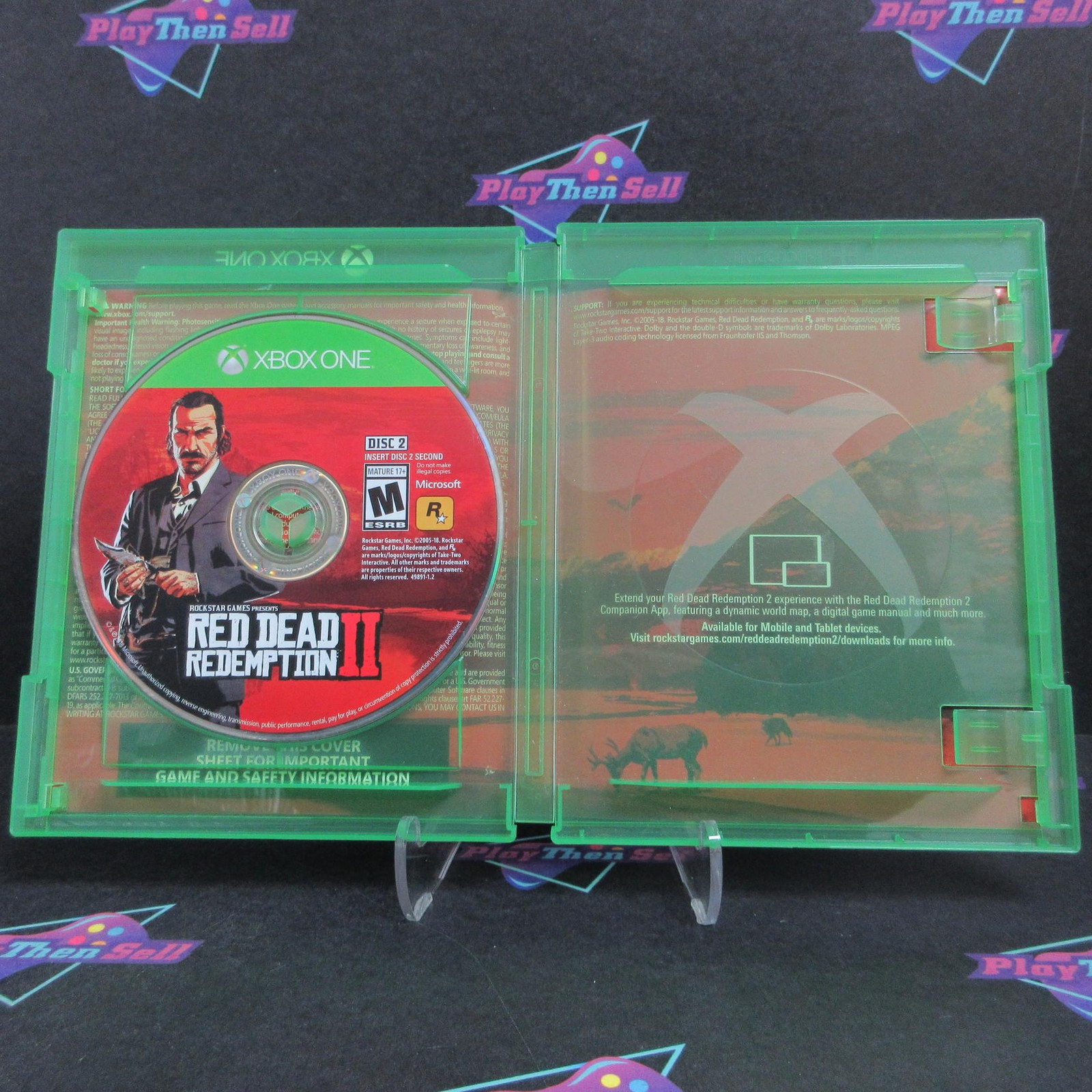 Red Dead Redemption 2 Xbox One Complete – 1 Year Warranty VG