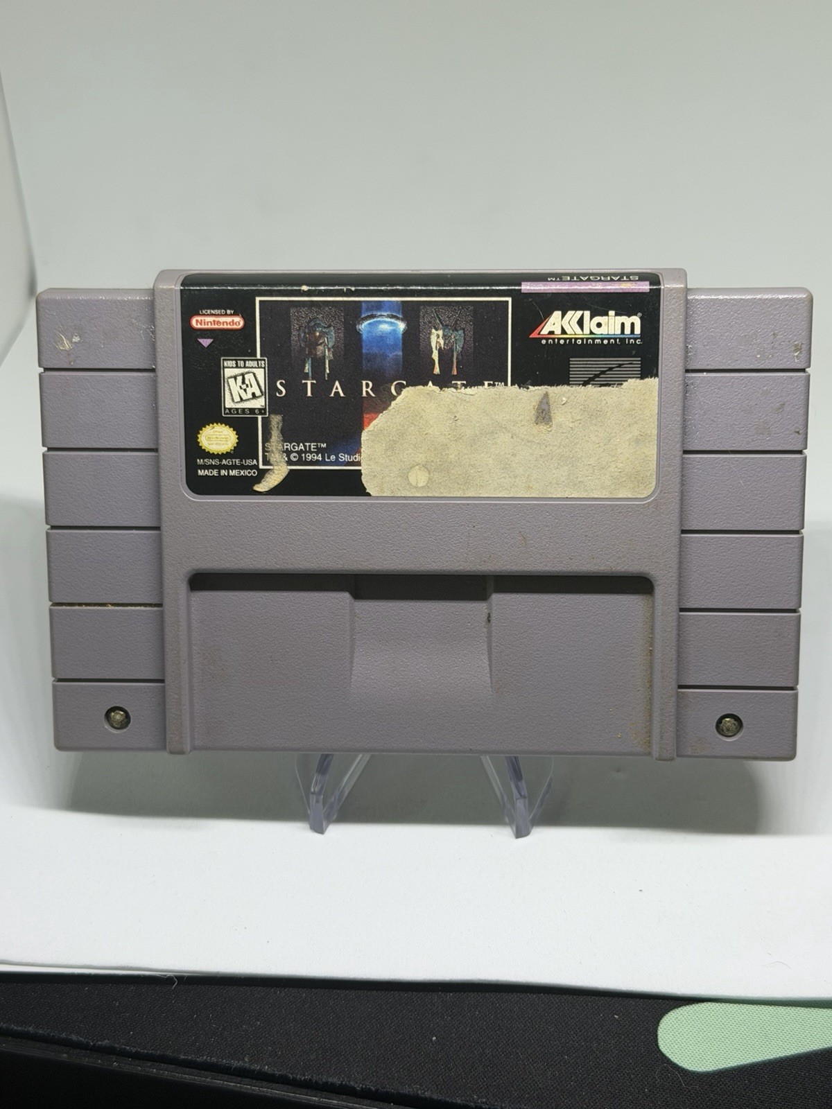 Stargate SNES Super Nintendo Authentic Tested Working Cartridge Only