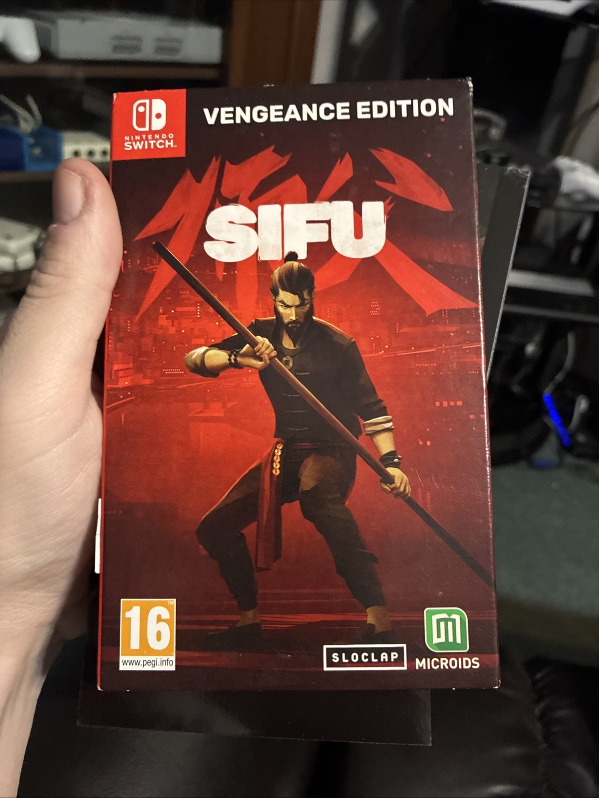 SIFU Vengeance Edition-Nintendo Switch, Steelbook, Artbook, Postcards, CIB