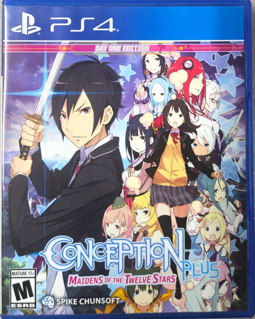 CONCEPTION PLUS MAIDENS OF THE TWELEVE STARS (PS4) PLAYSTATION 4 GOOD!!!