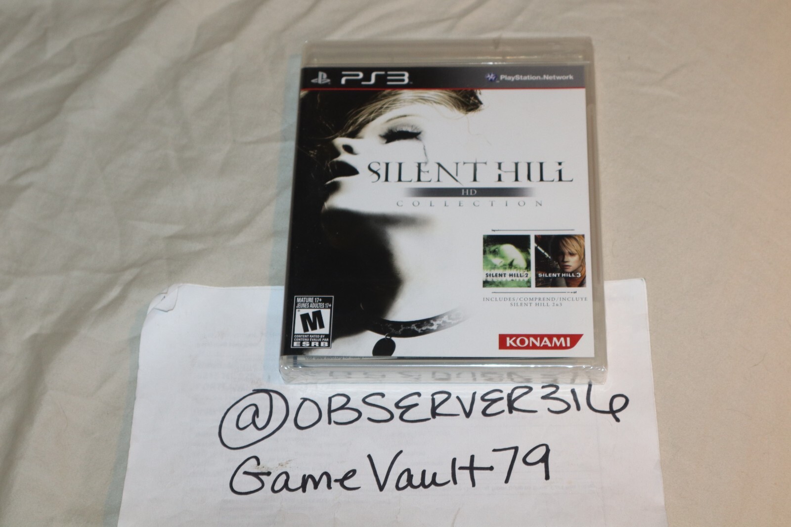 Silent Hill HD Collection (Sony PlayStation 3, 2012) PS3 NEW SEALED