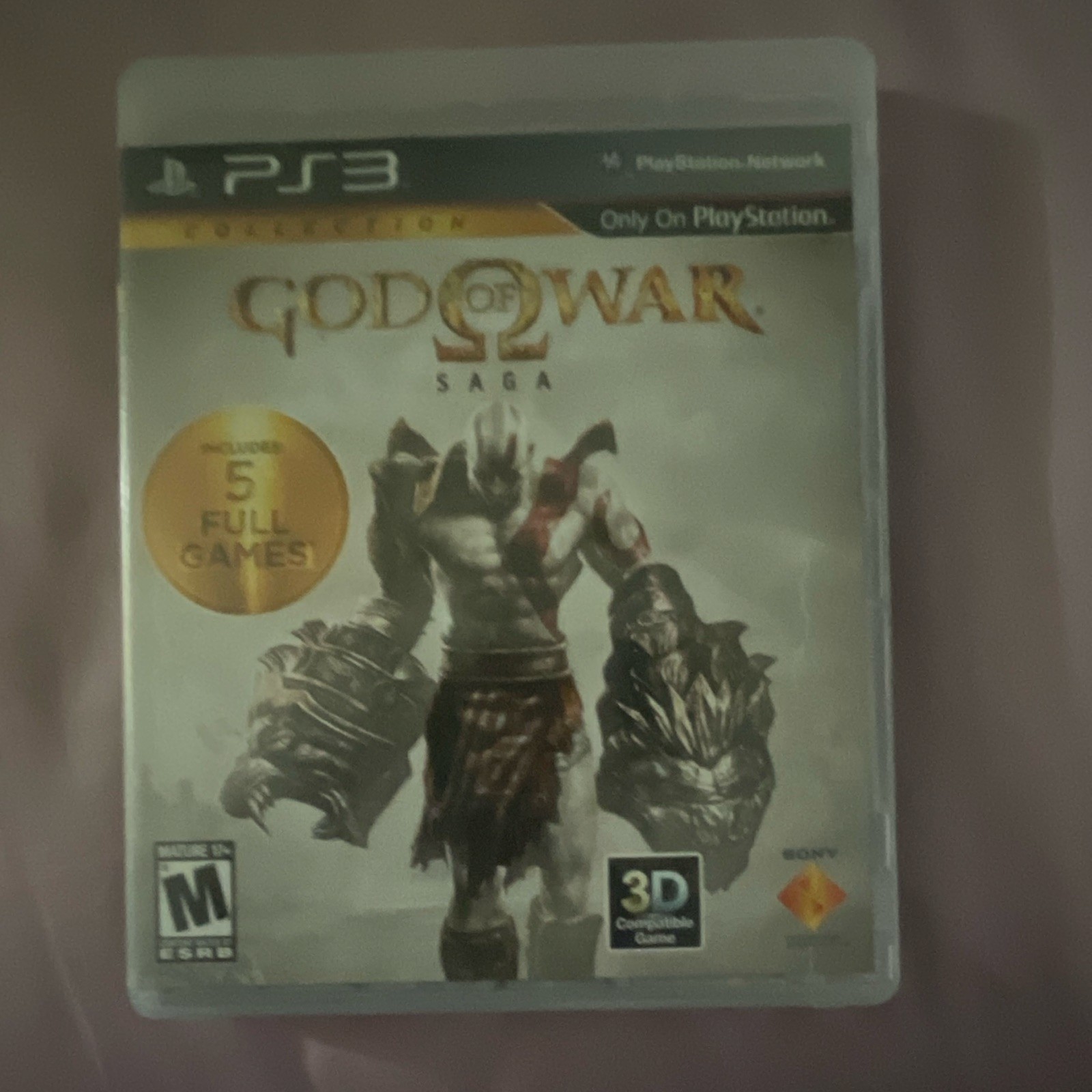 Sony Computer Entertainment God of War Saga Collection PS3 NTSC-U/C 2012 M