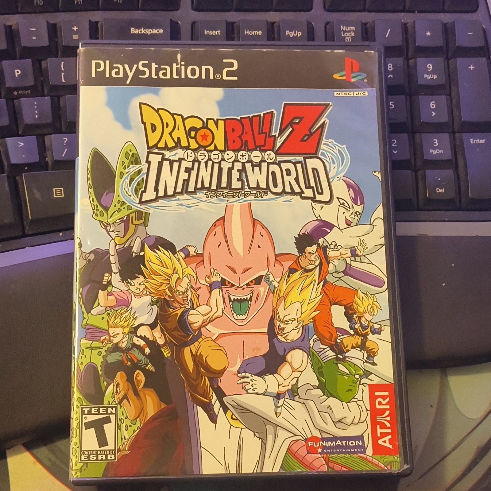Atari Dragon Ball Z: Infinite World PS2 Fighting Game 2008 Manual CIB
