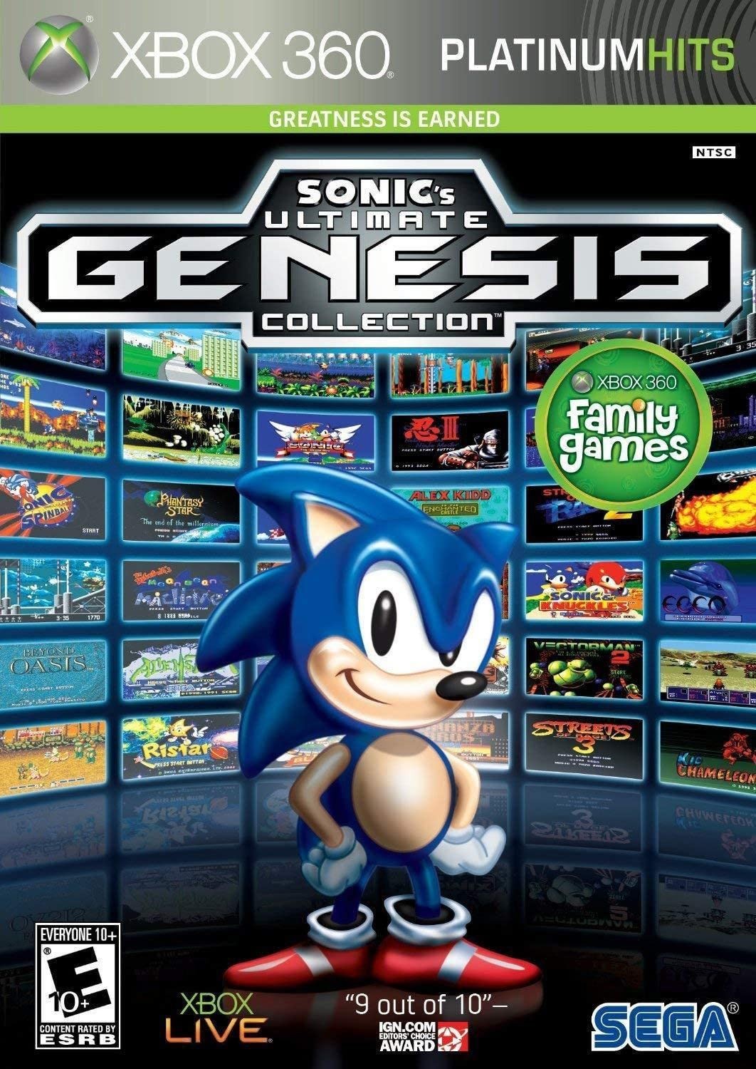 Sonic’s Ultimate Genesis Collection (Platinum Hits) – One Size, Color