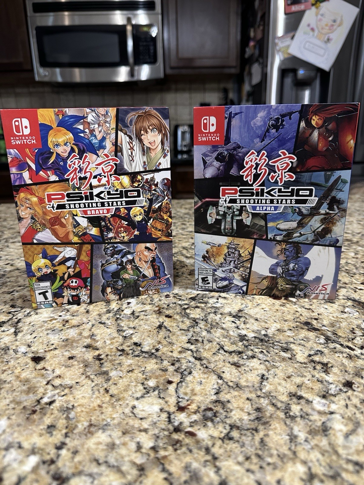 Psikyo Shooting Stars Alpha and Bravo for Nintendo Switch Complete in Box