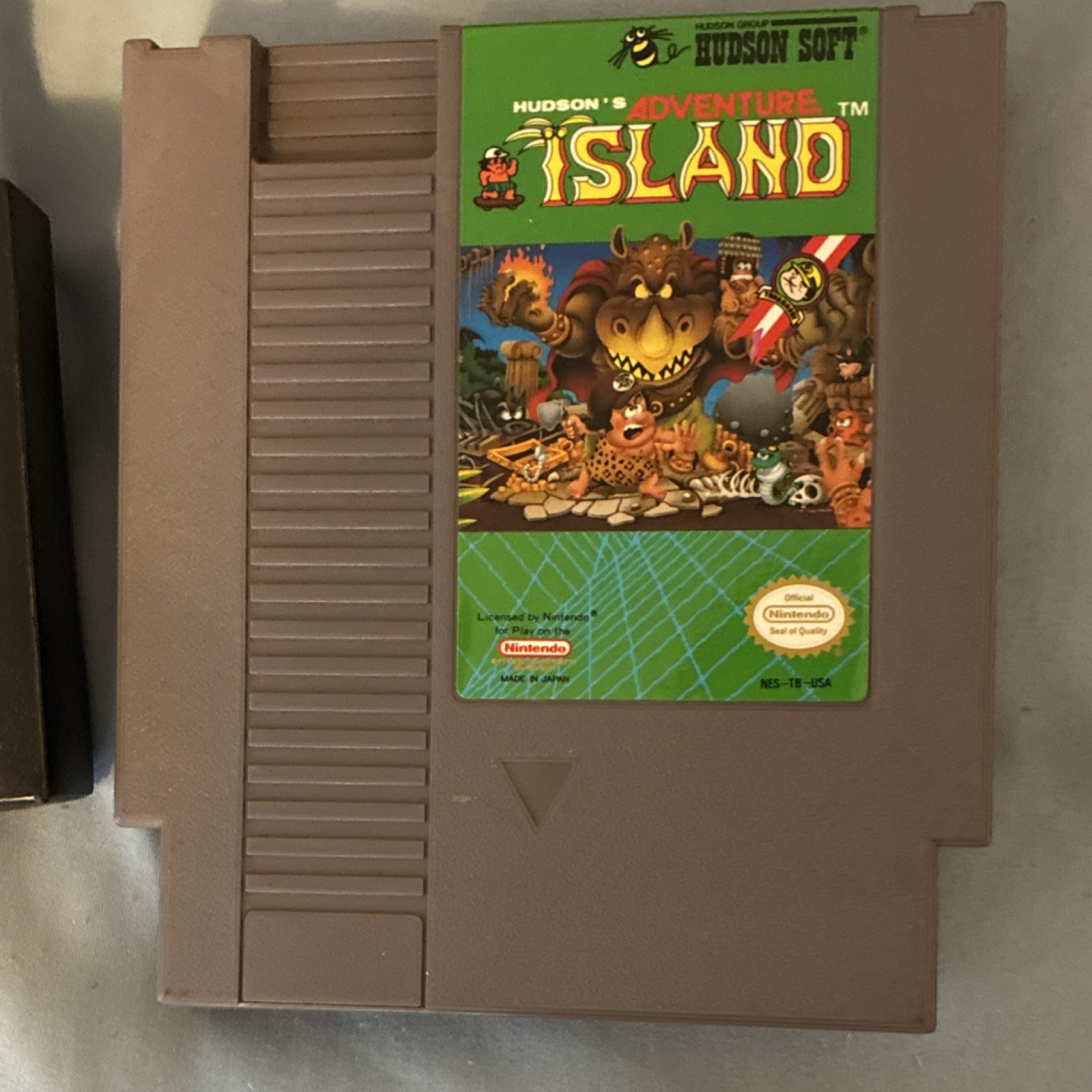 Hudson Soft Adventure Island Nintendo NES Platformer Official Nintendo Seal NTSC