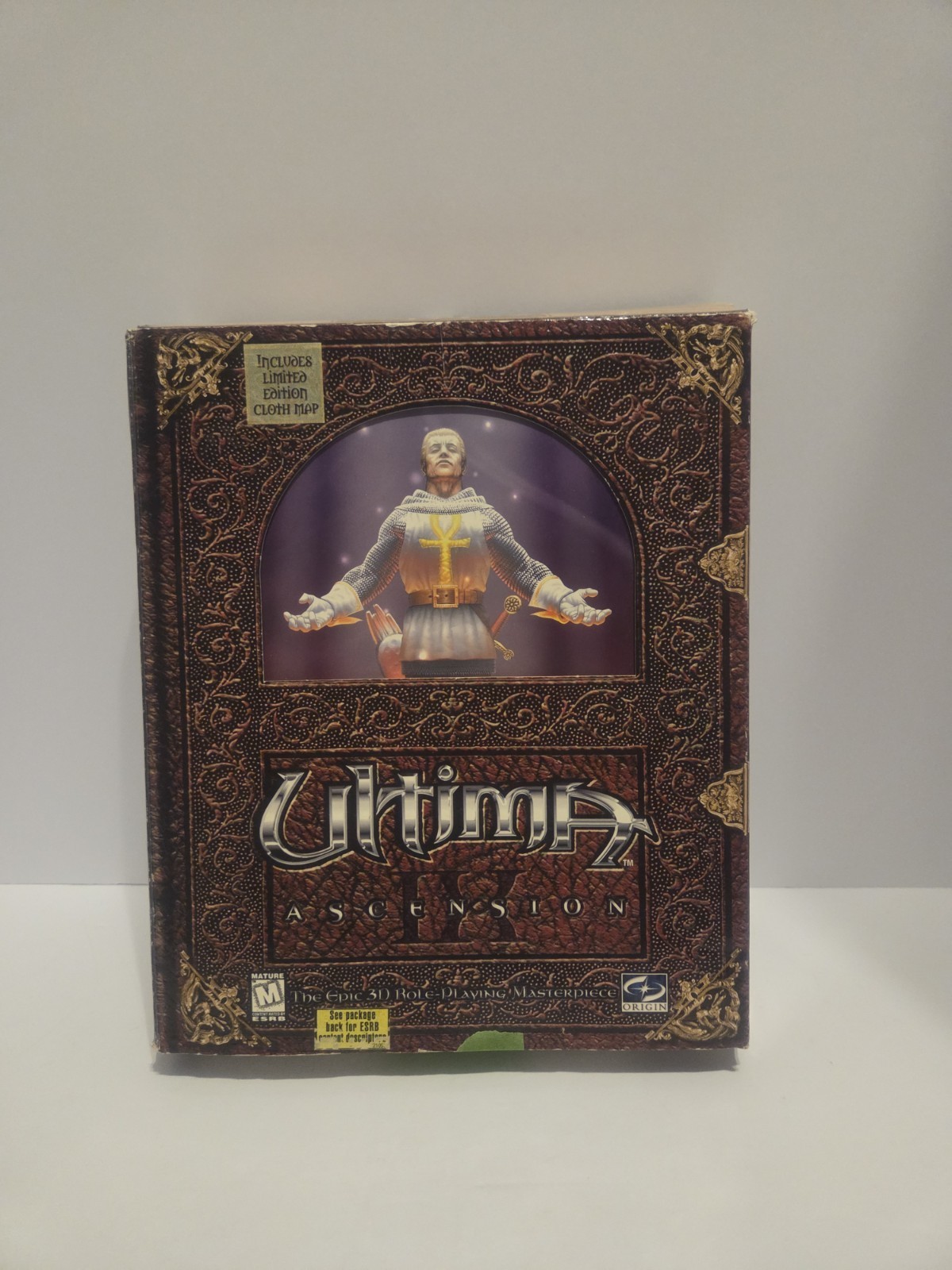 Origin Ultima IX: Ascension Limited Edition PC Manual Cloth Map Ultima Series