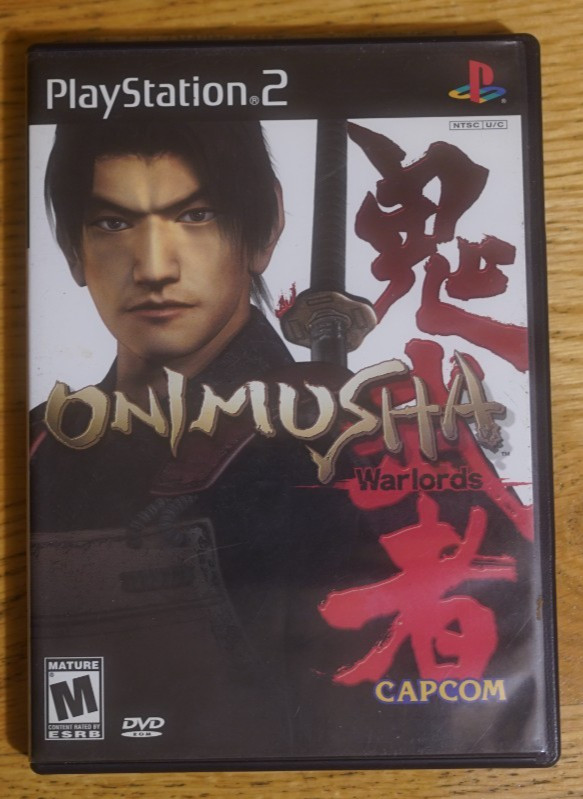 Onimusha: Warlords (Sony PlayStation 2, 2001) COMPLETE/OPENED