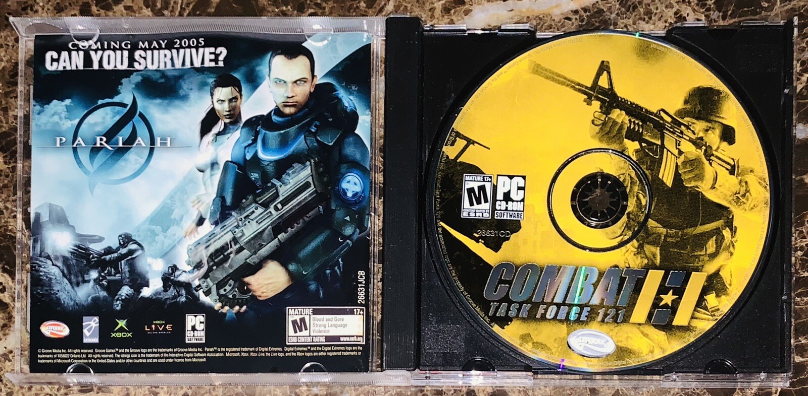 Combat Task Force 121 – PC CD Rom Shooter War 2005 Mature 17+ Complete