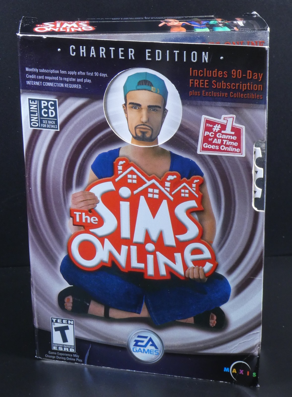 The Sims Online CHARTER EDITION PC Game New Factory Sealed Box (Very Good)