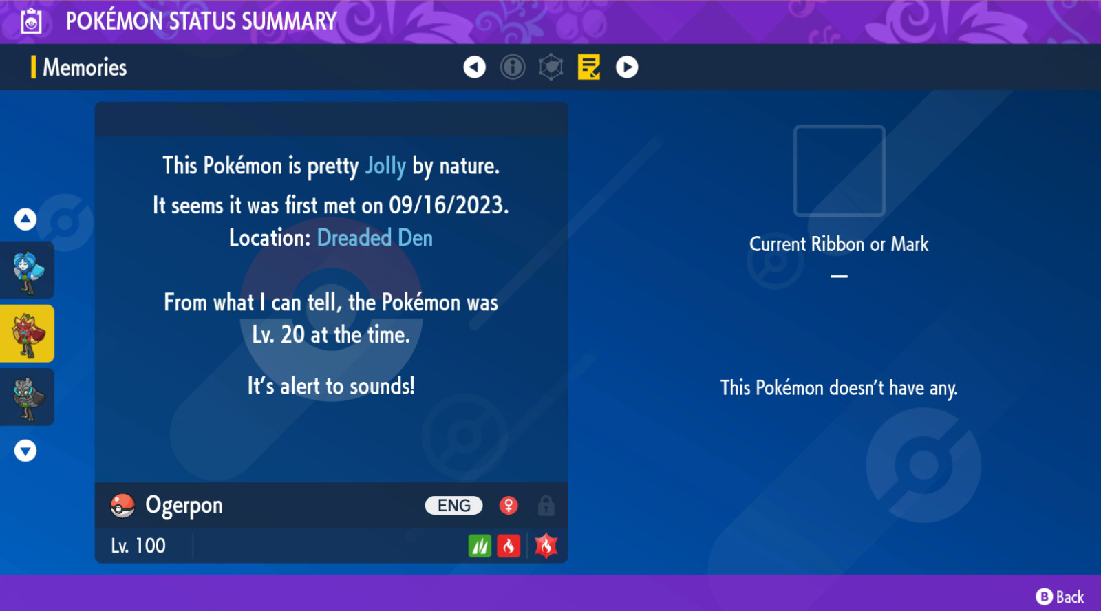 ✨ 6IV ALL 4 OGERPON ✨ POKEMON SCARLET & VIOLET EV BATTLE READY 🚀SENTFAST 4 PACK