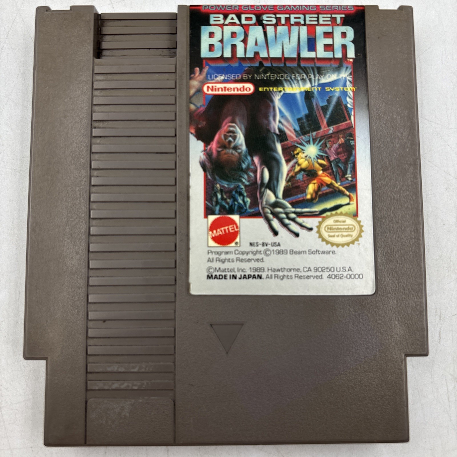 Bad Street Brawler (Nintendo NES, 1987) Game Only | Tested | Authentic