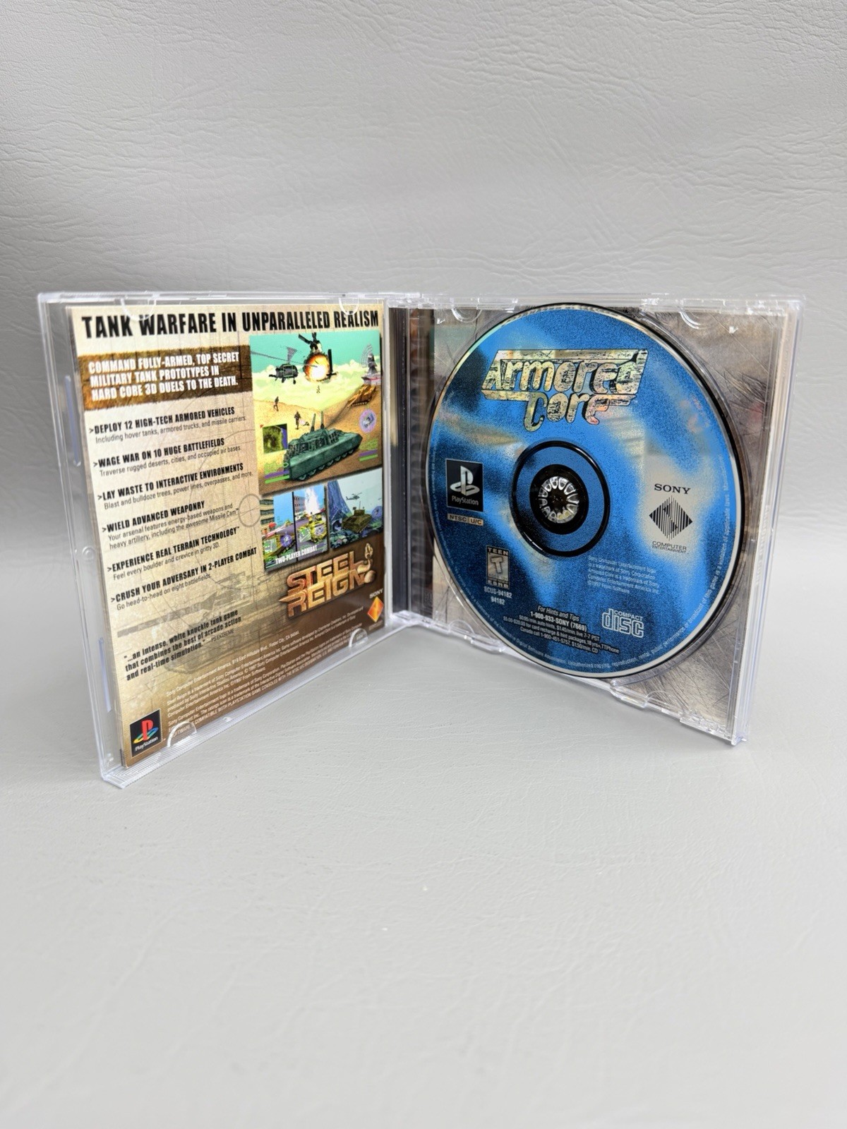 Armored Core Playstation 1 PS1 Black Label CIB – Premium Condition