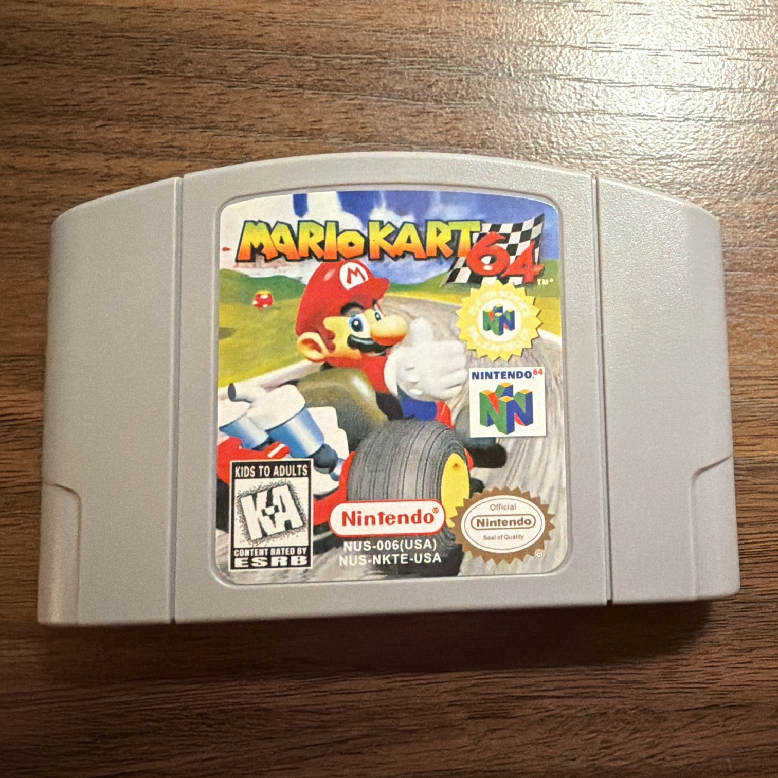 Nintendo Mario Kart 64 N64 Cartridge NTSC-U/C Multiplayer 1997